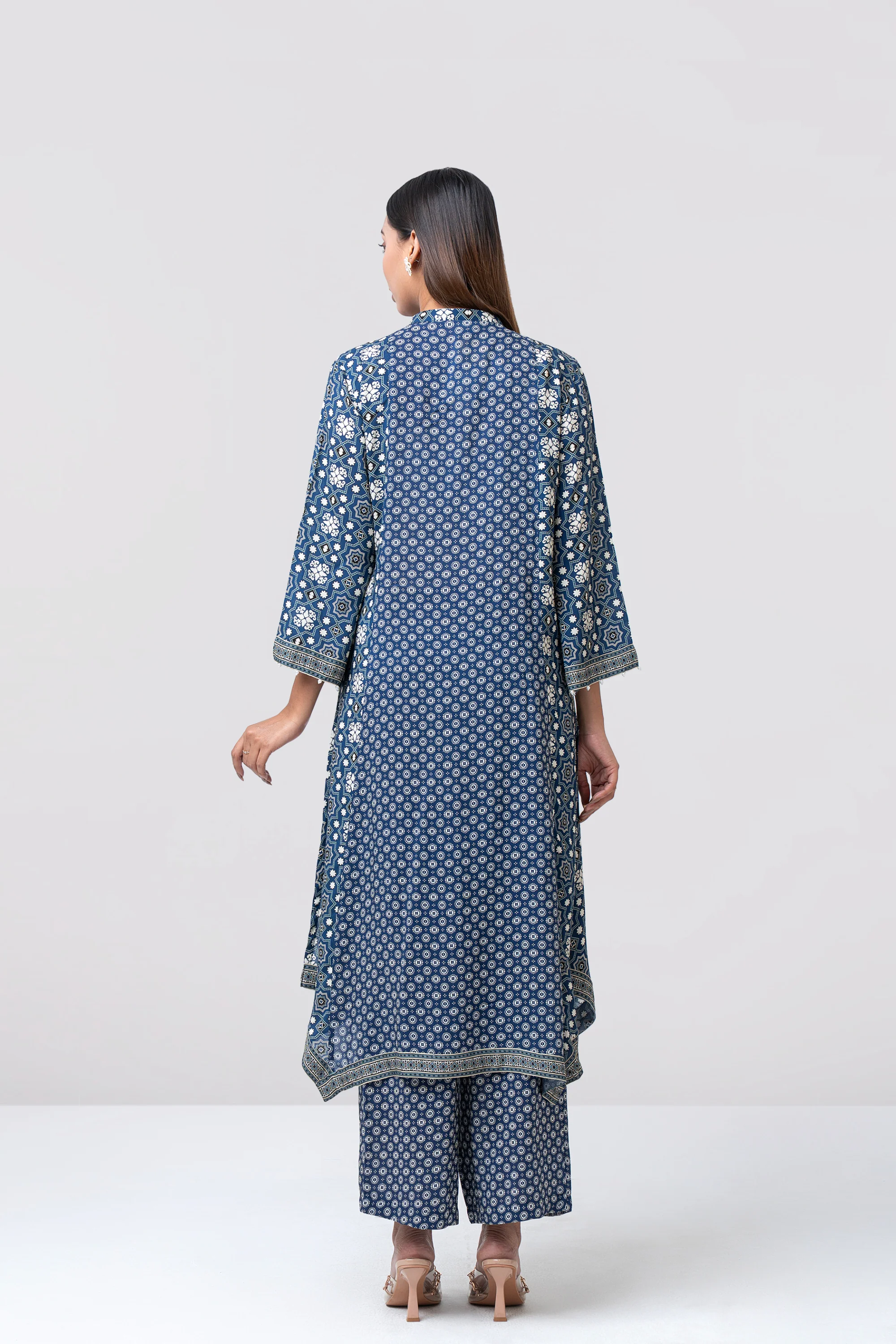 Smart Fit Embroidered Viscose Ethnic Kurta - Image 9