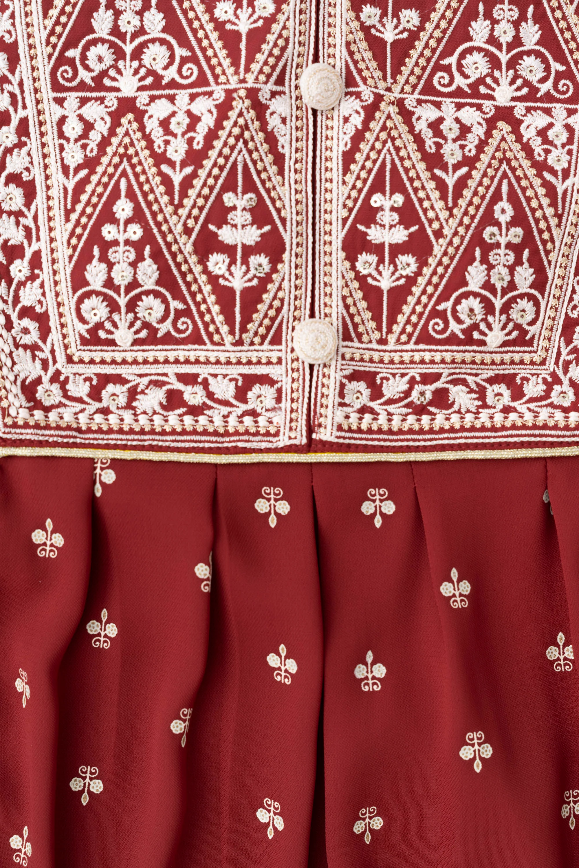 Smart Fit Embroidered Ethnic Kurta - Image 12