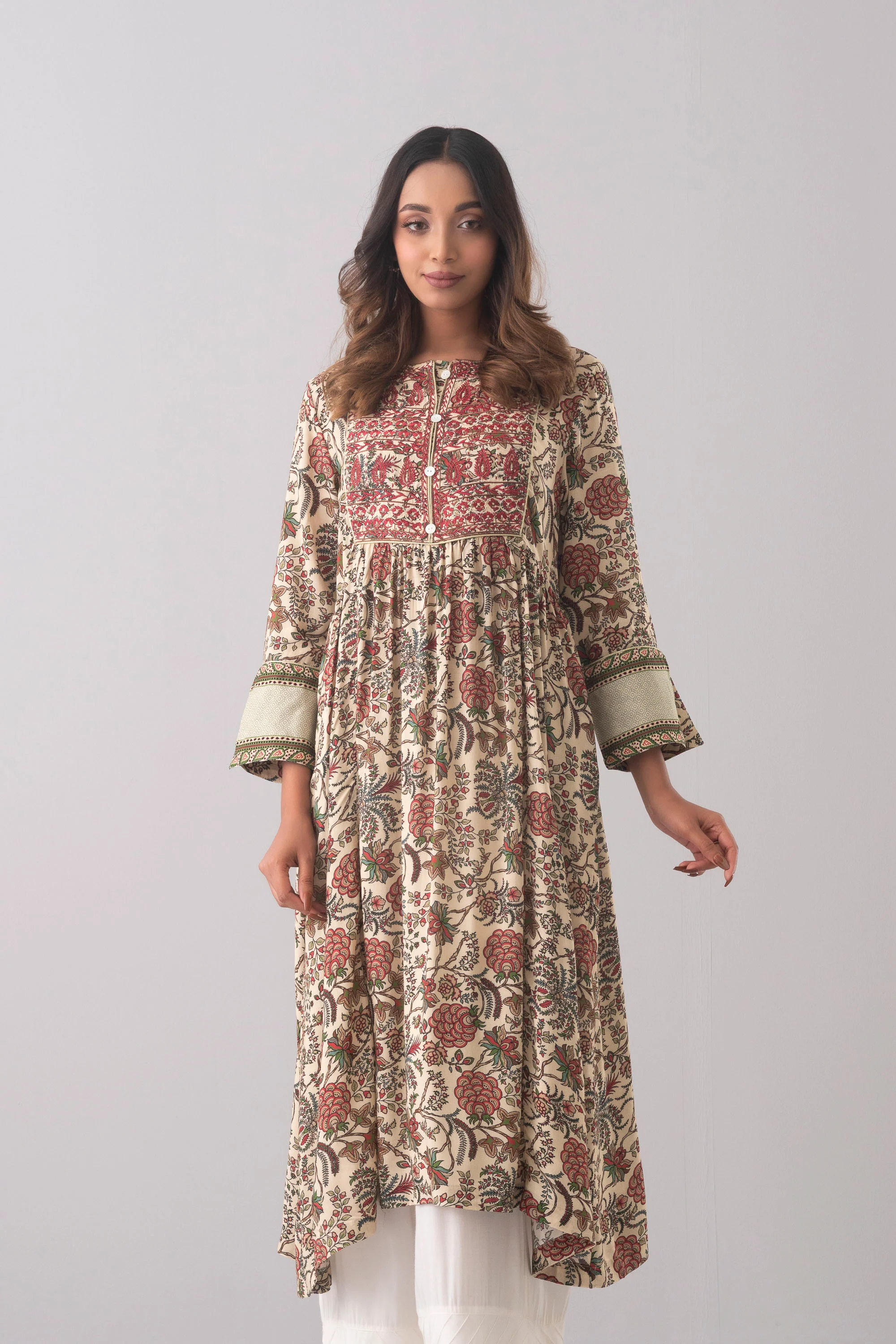 Smart Fit One-Piece Ethnic Kurta - Image 4