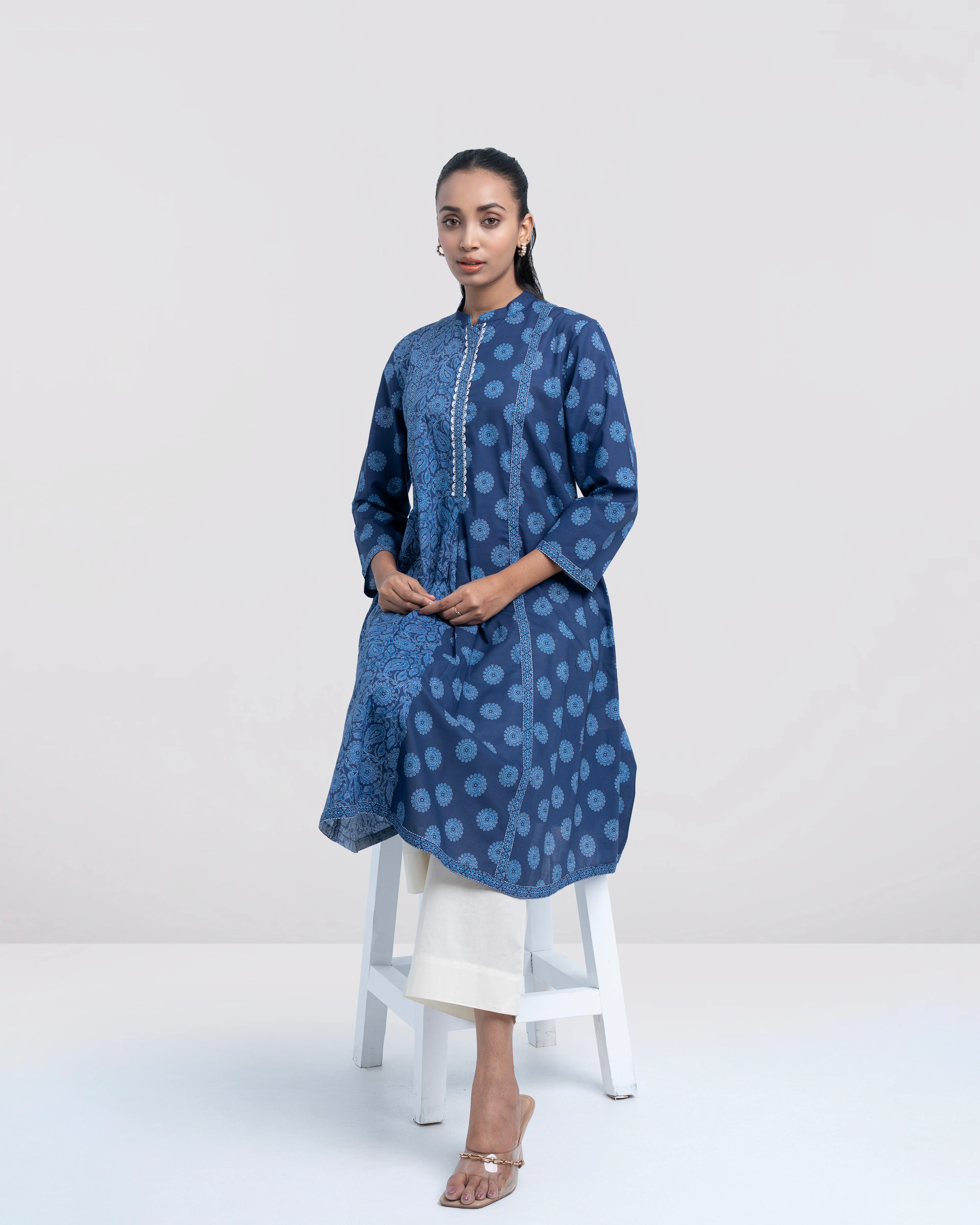 Smart Fit One-Piece Ethnic Kurta - Image 9