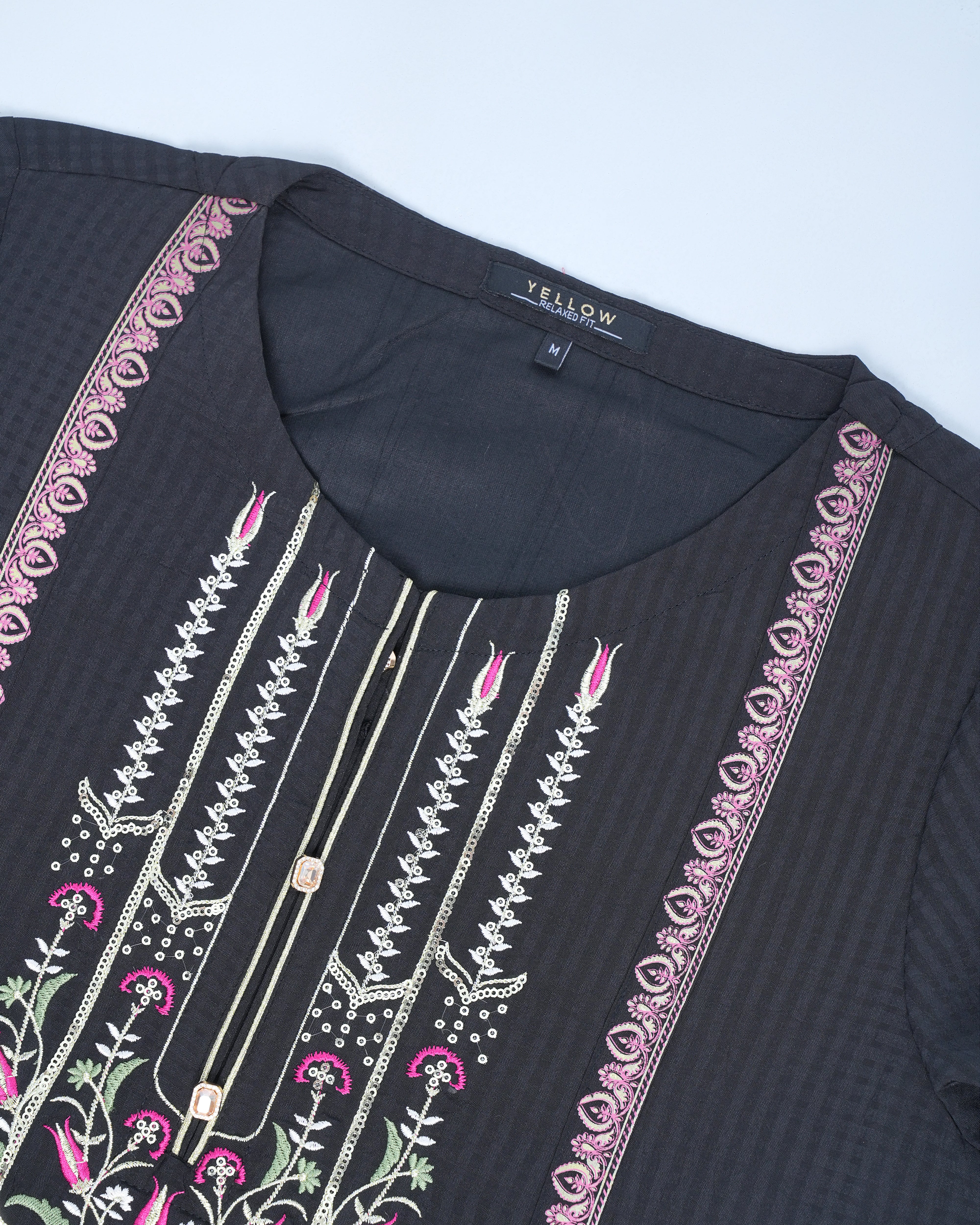 Relaxed Fit Ethnic Kurta - Image 7