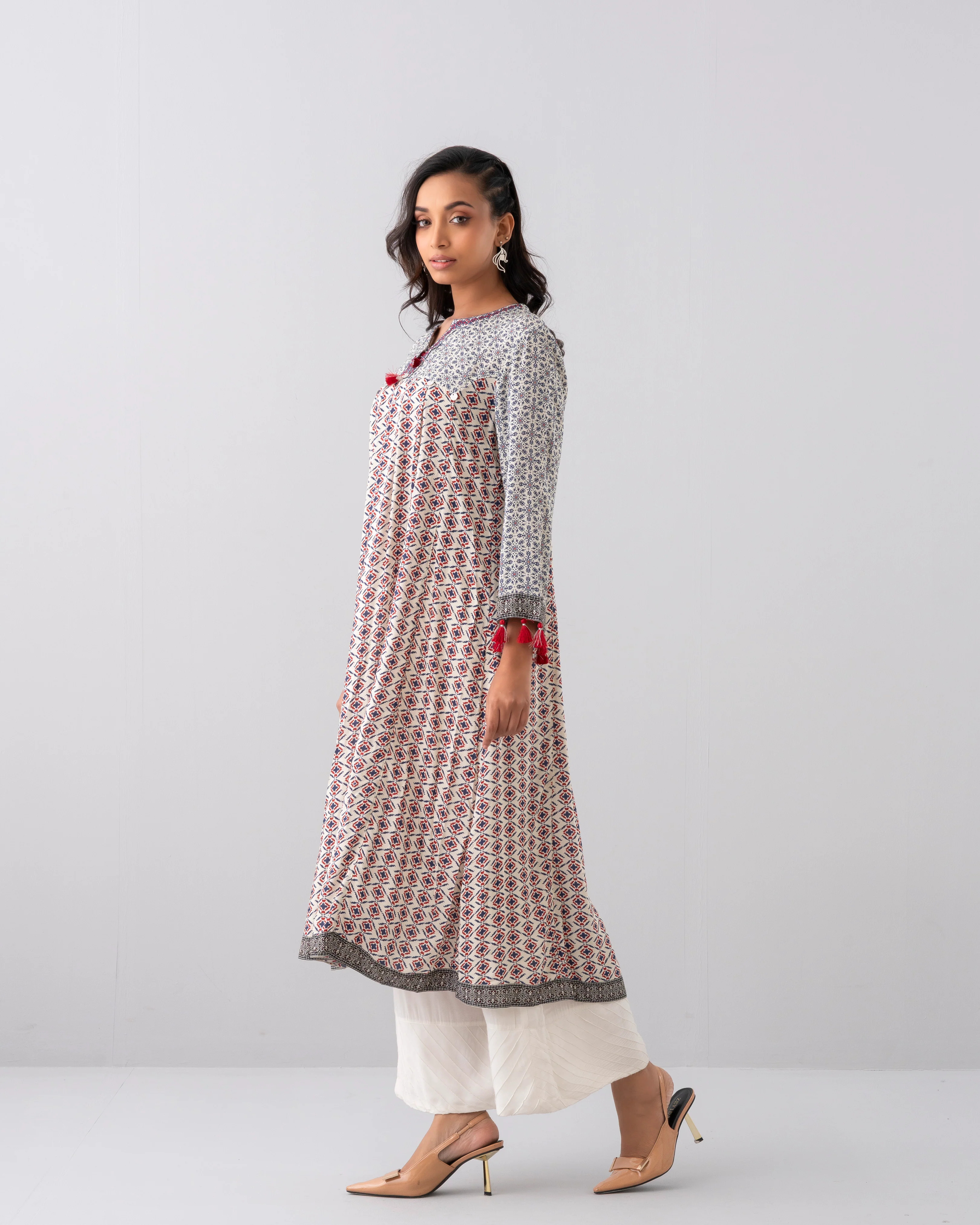 Smart Fit One-Piece Ethnic Kurta - Image 2