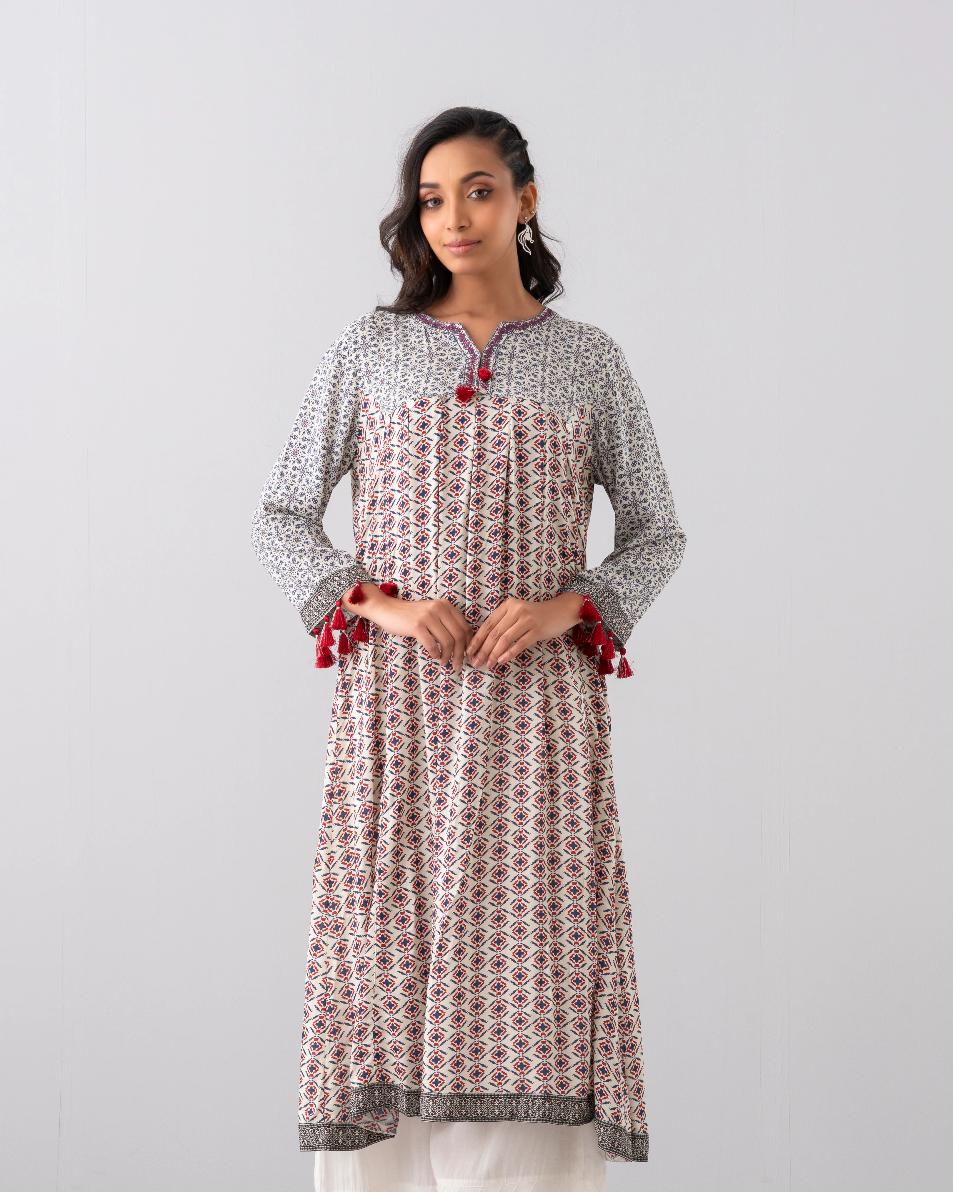 Smart Fit One-Piece Ethnic Kurta - Image 3