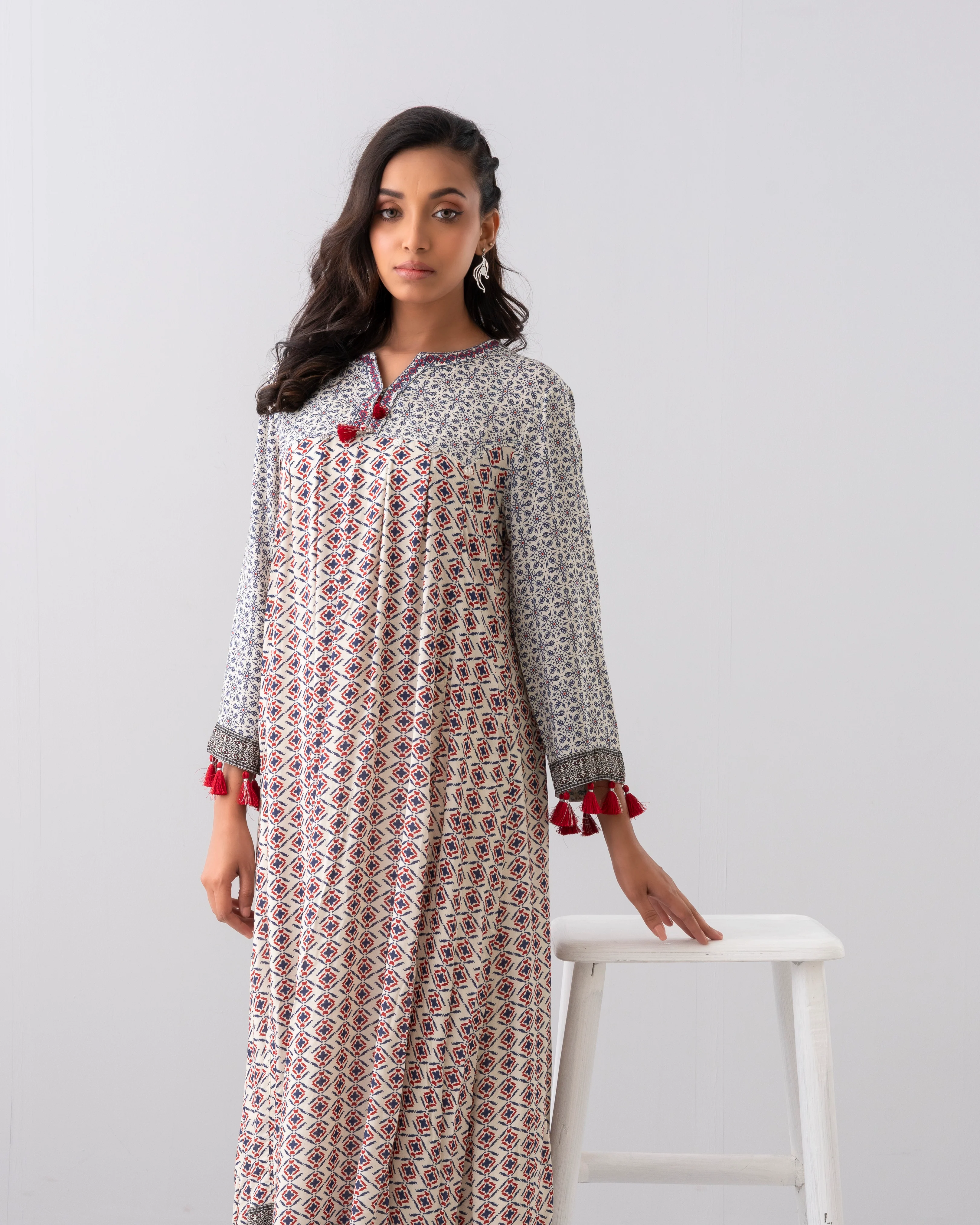 Smart Fit One-Piece Ethnic Kurta - Image 7