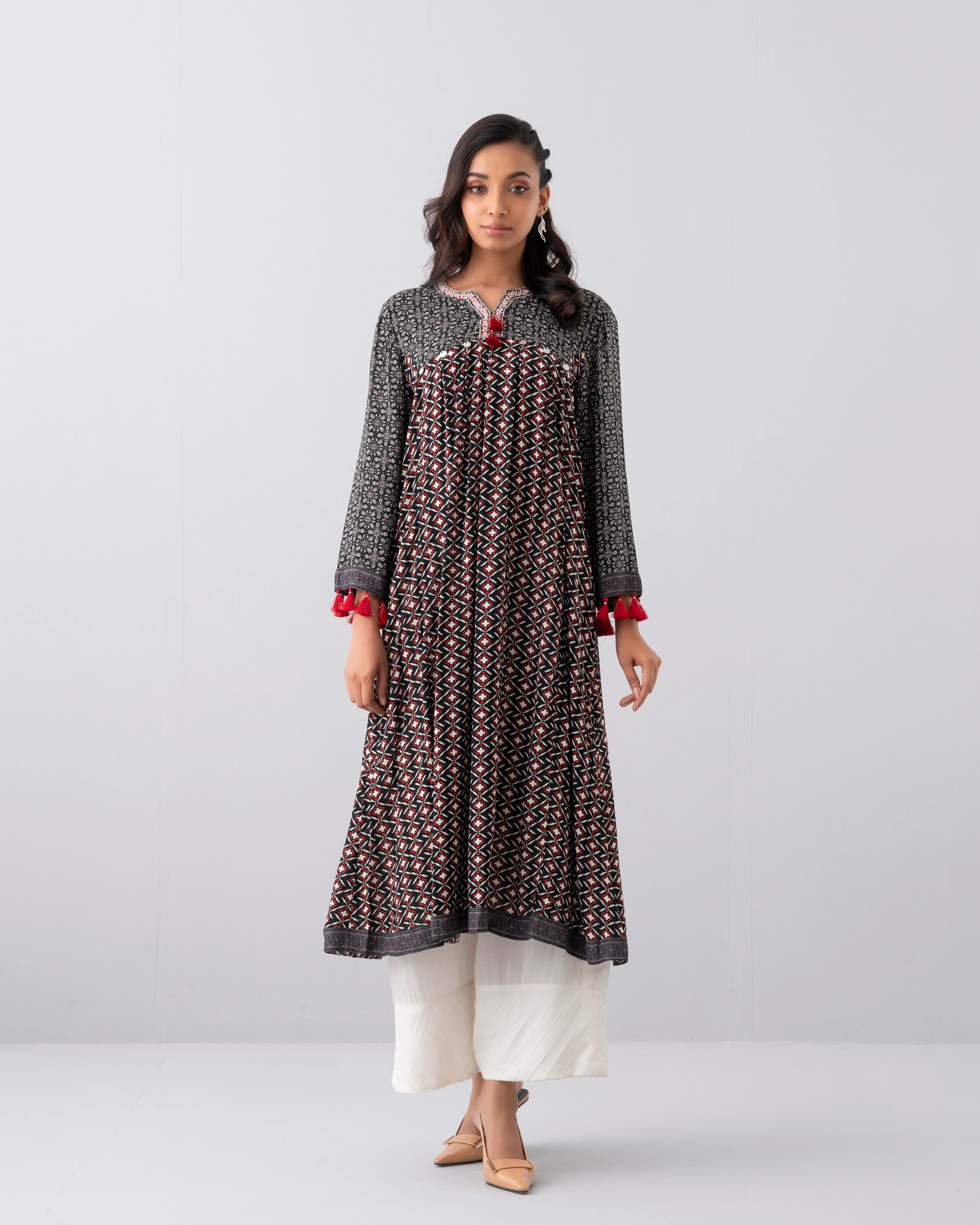 Smart Fit One-Piece Ethnic Kurta - Image 9