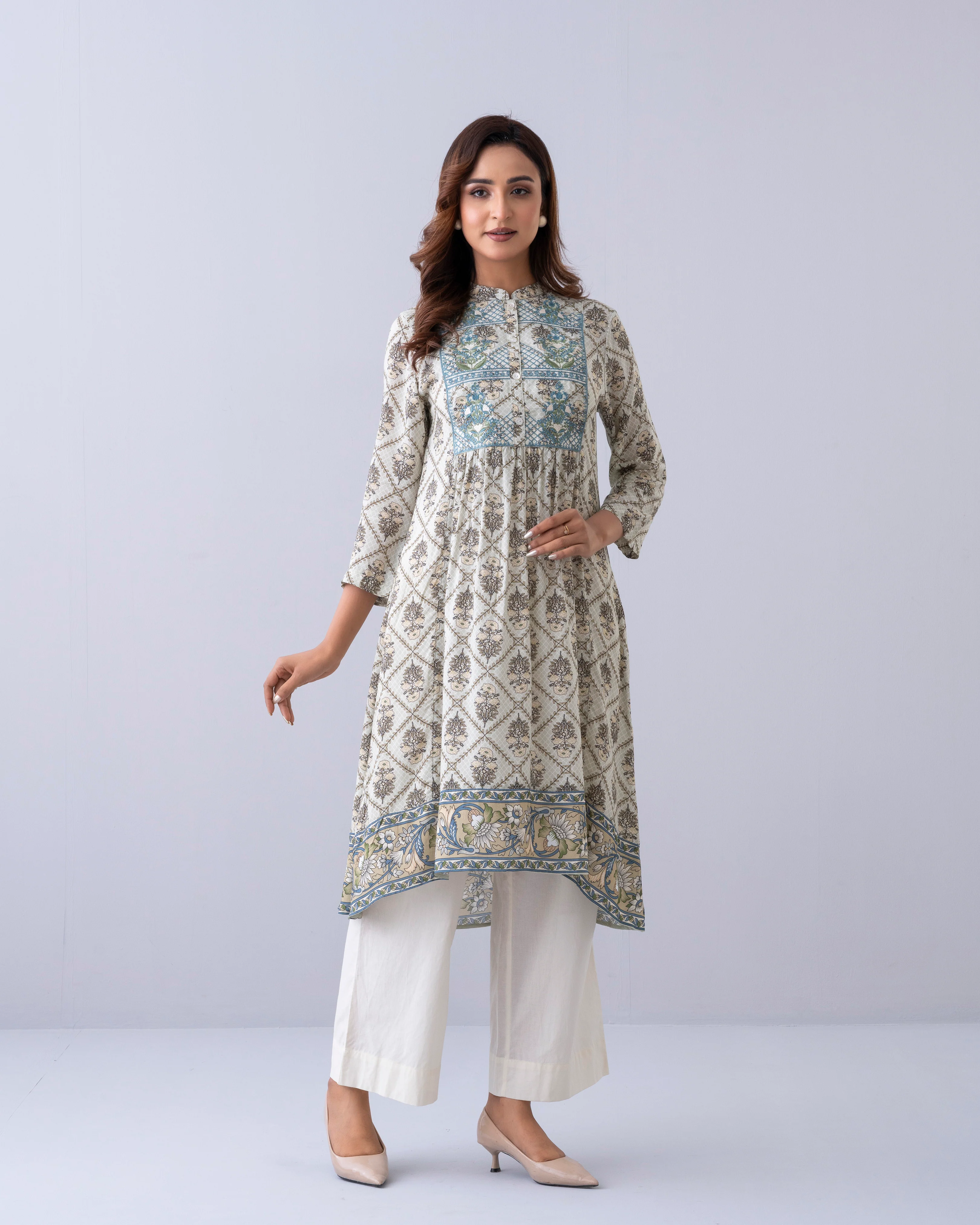 Smart Fit One-Piece Ethnic Kurta - Image 8