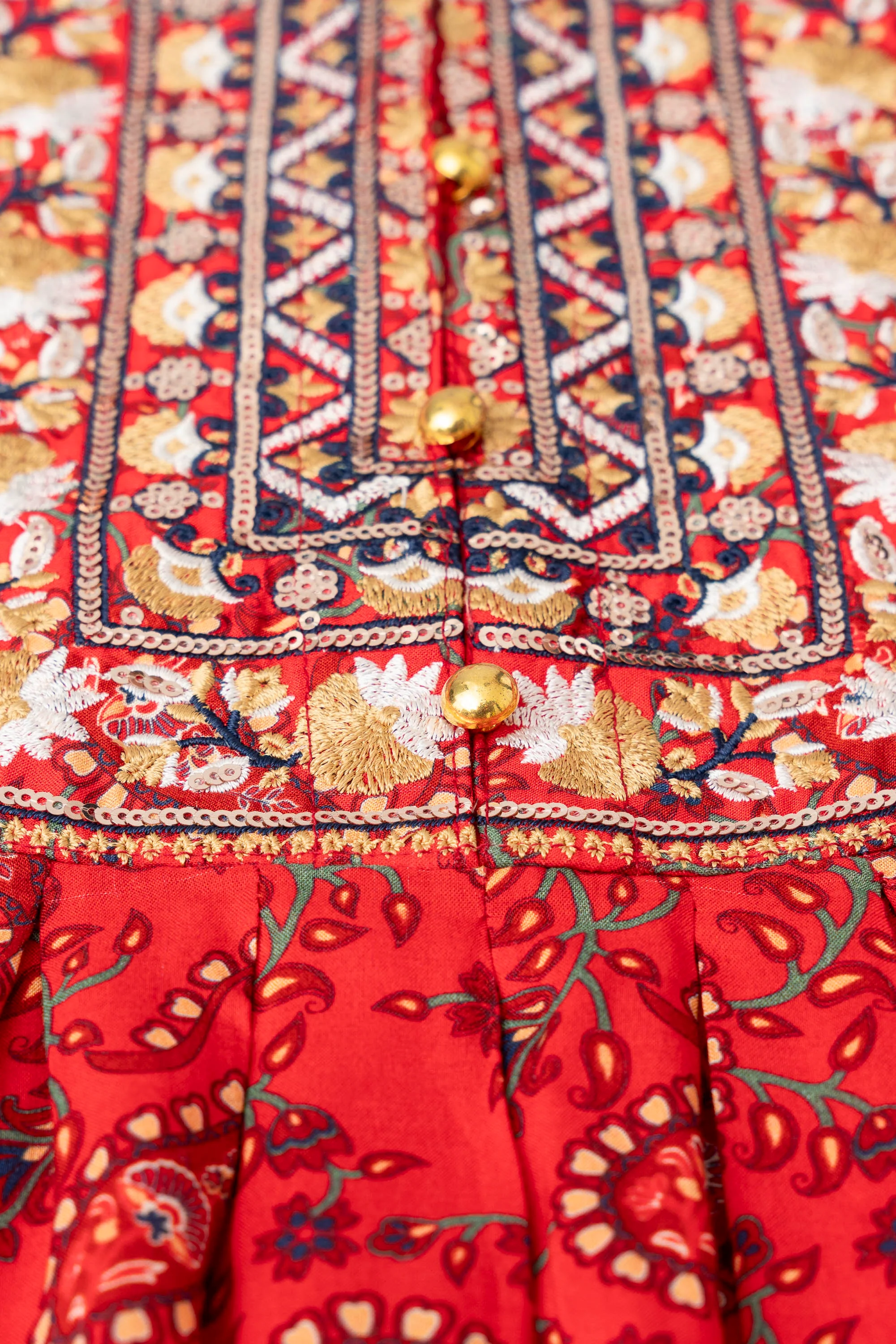 Smart Fit Embroidered Viscose Ethnic Kurti - Image 6