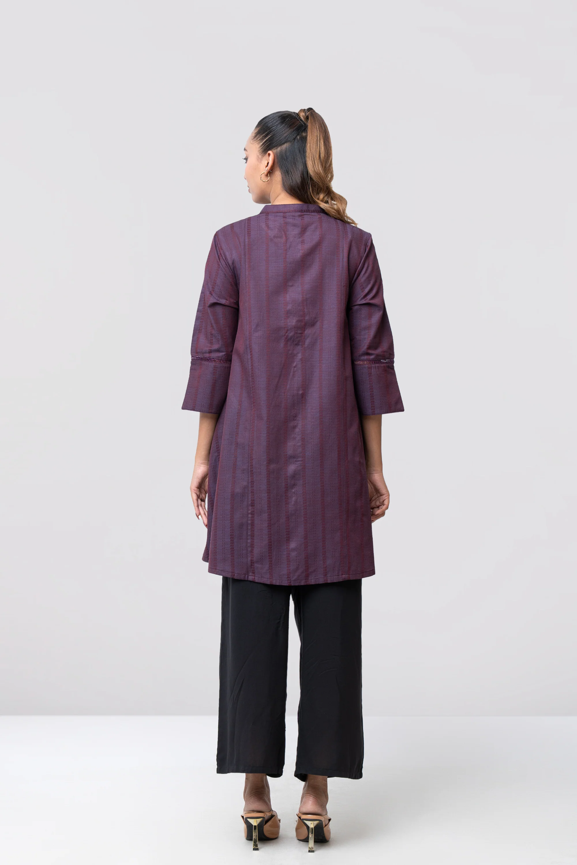 Smart Fit Embroidered Ethnic Kurti - Image 8