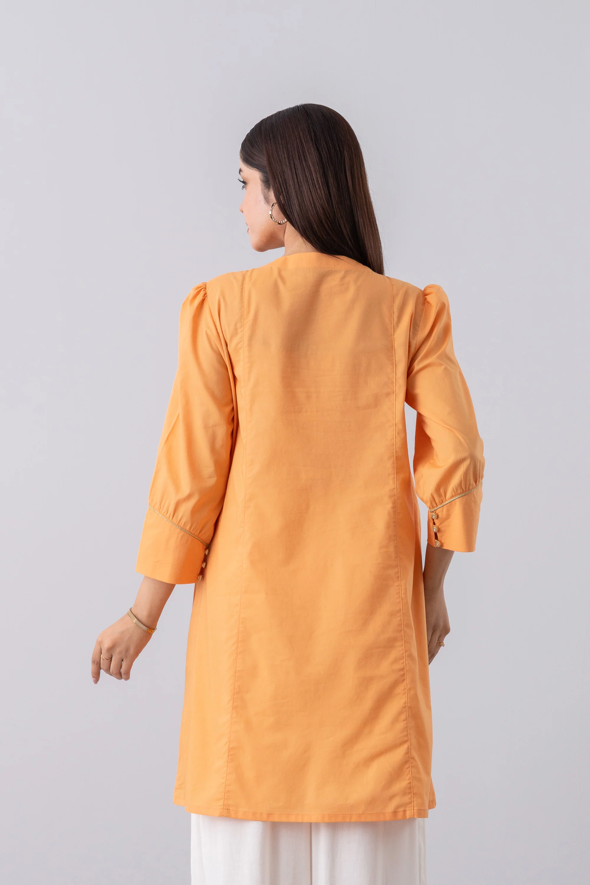 Smart Fit Embroidered Ethnic Kurti - Image 10