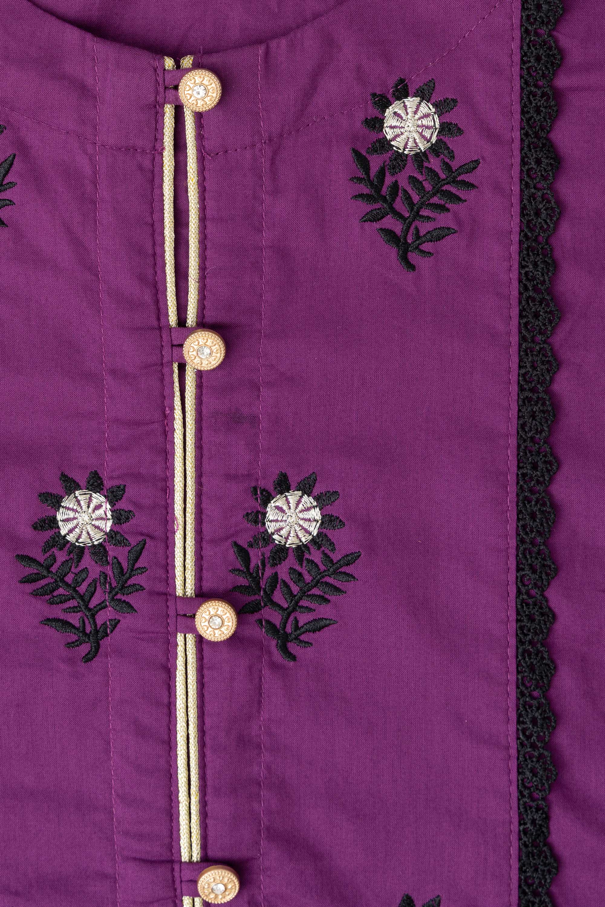Smart Fit Embroidered Ethnic Kurti - Image 18