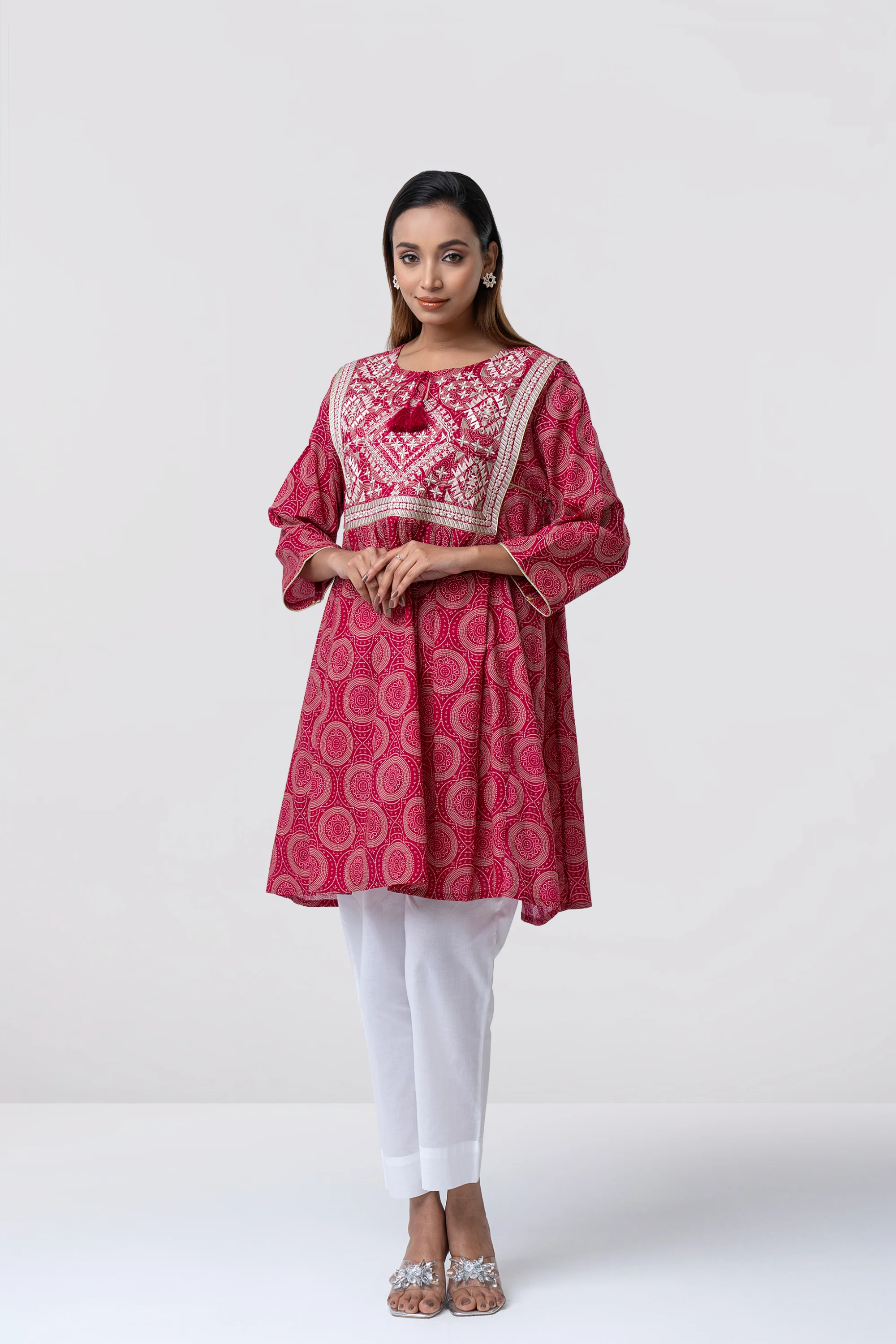 Relaxed Fit Printed Ethnic Kurti - Image 10