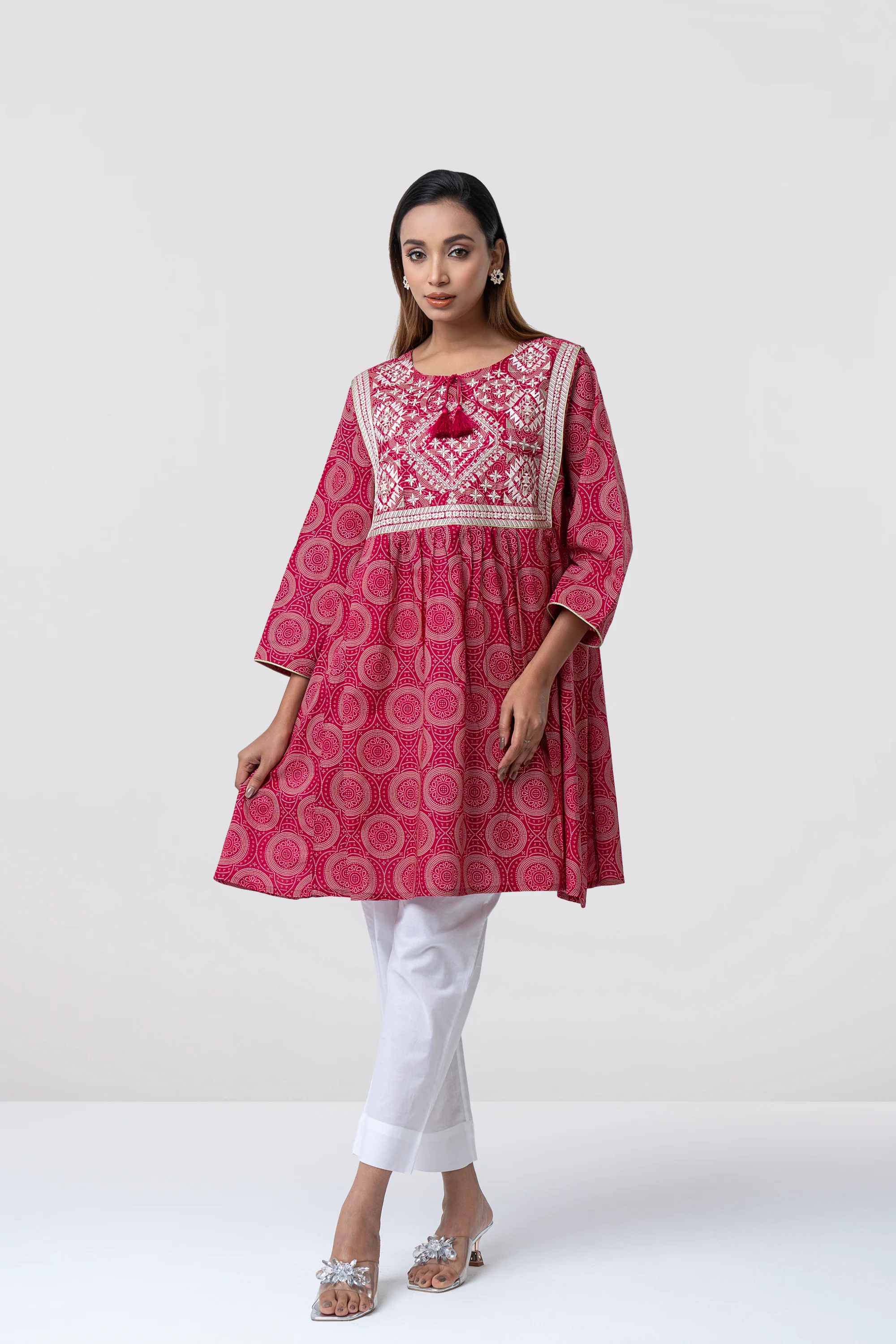 Relaxed Fit Printed Ethnic Kurti - Image 7
