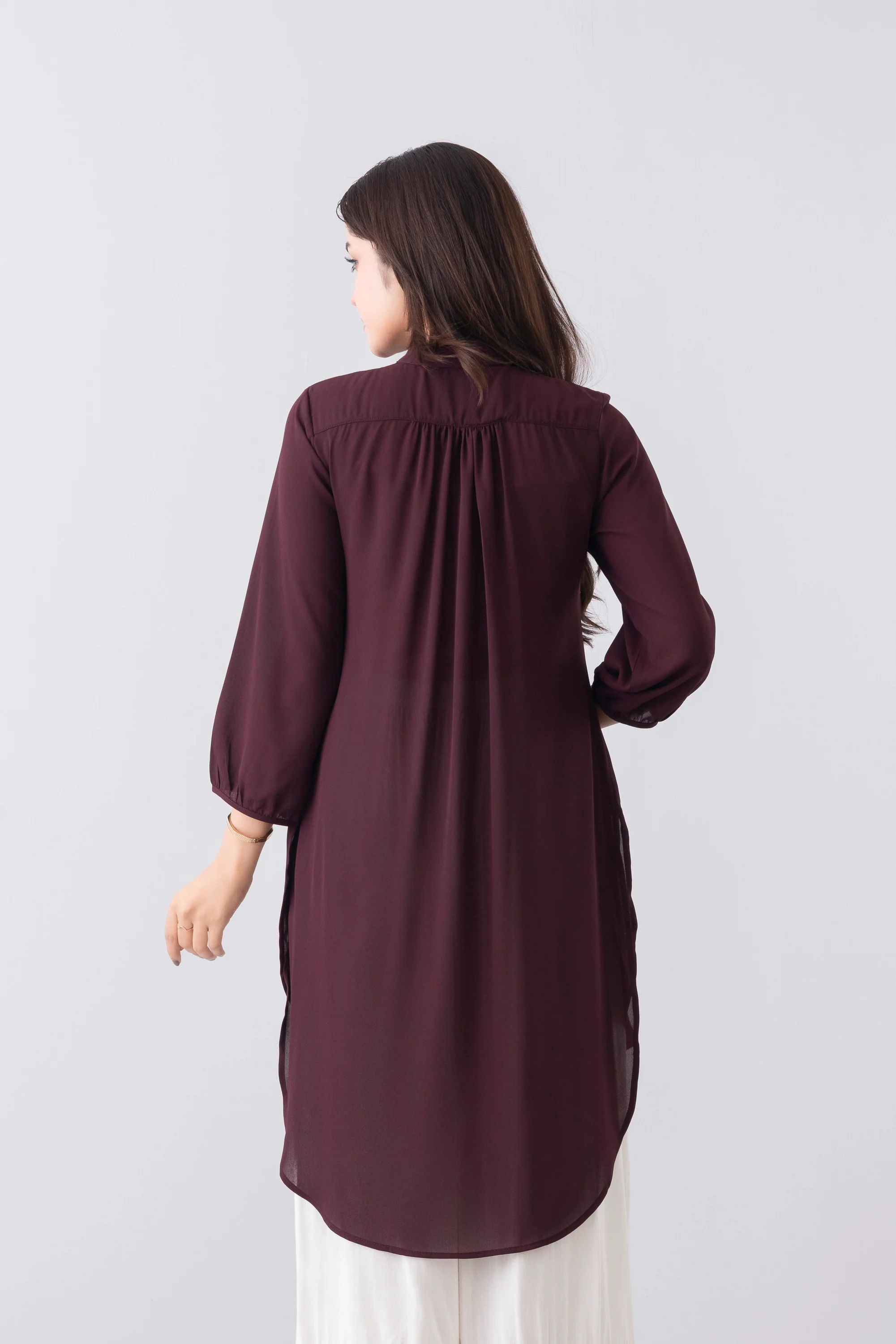 Smart Fit Embroidered Ethnic Kurti - Image 11