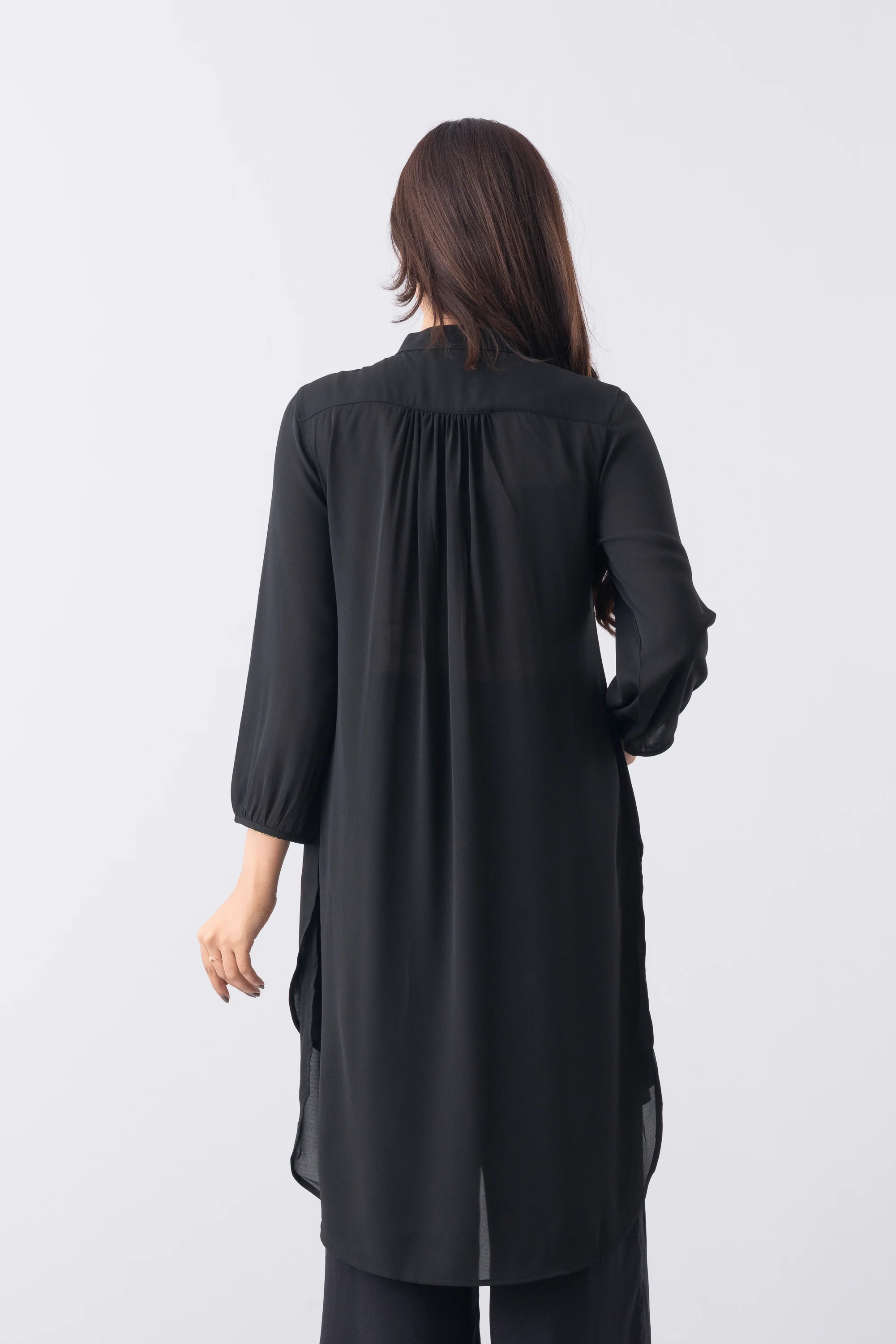 Smart Fit Embroidered Ethnic Kurti - Image 4