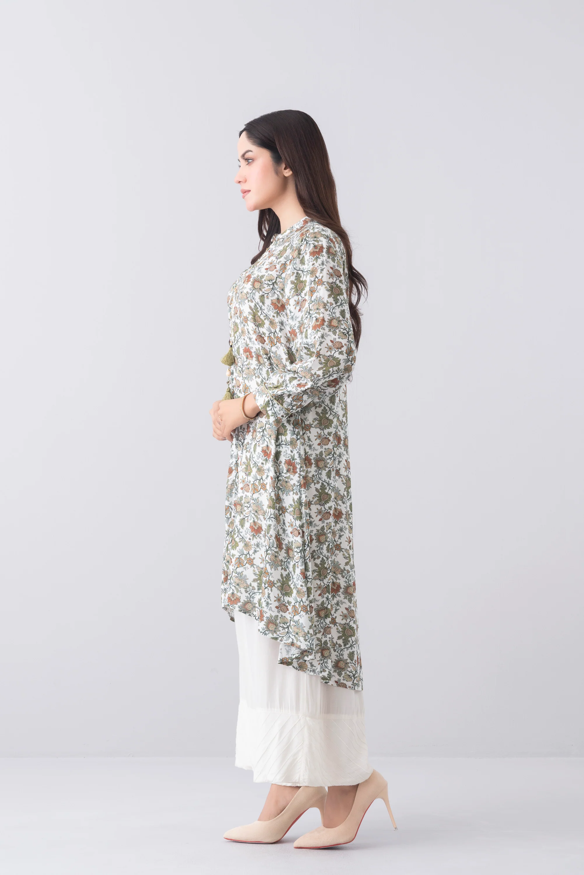Smart Fit Printed Viscose Ethnic Kurti - Image 15