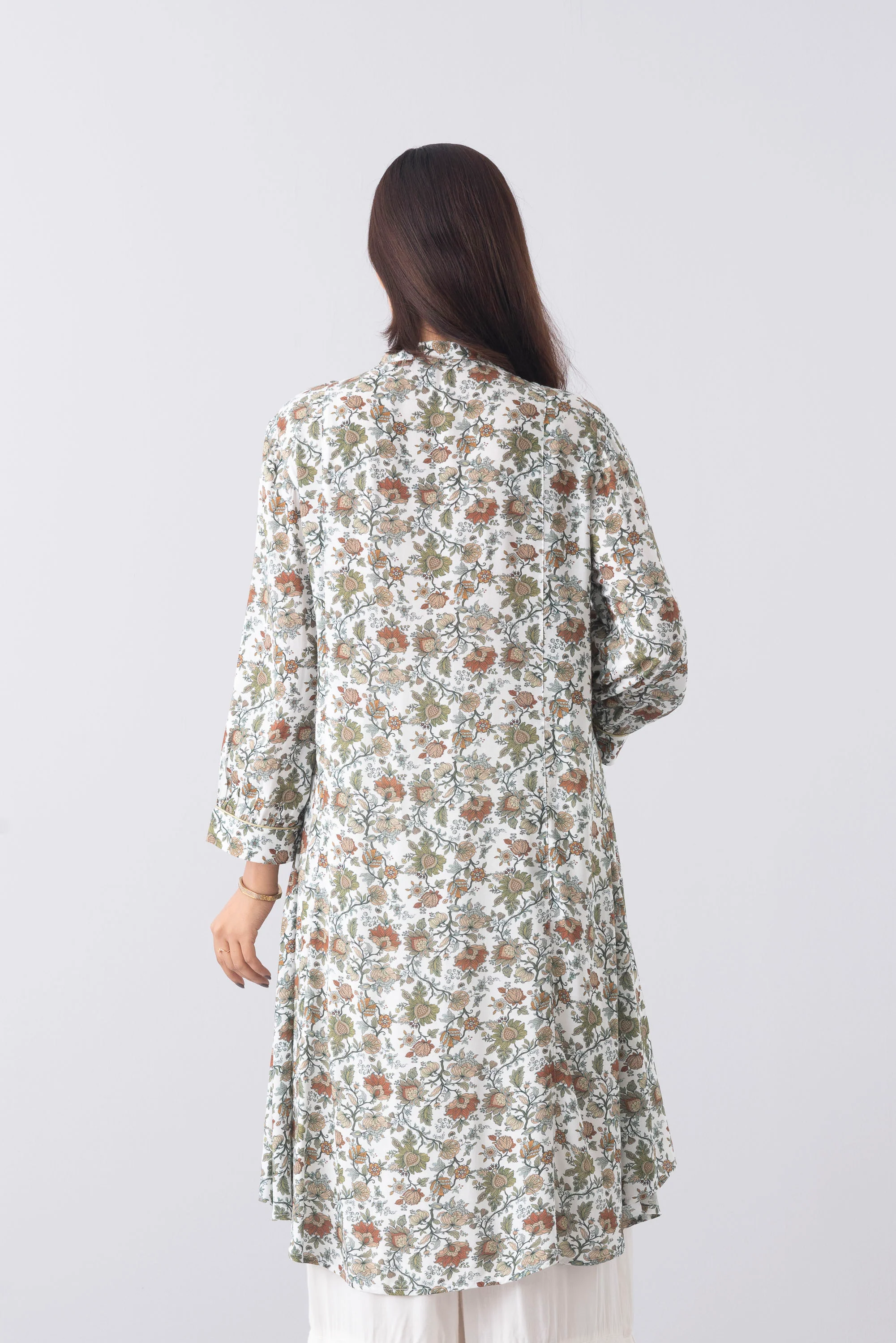 Smart Fit Printed Viscose Ethnic Kurti - Image 16
