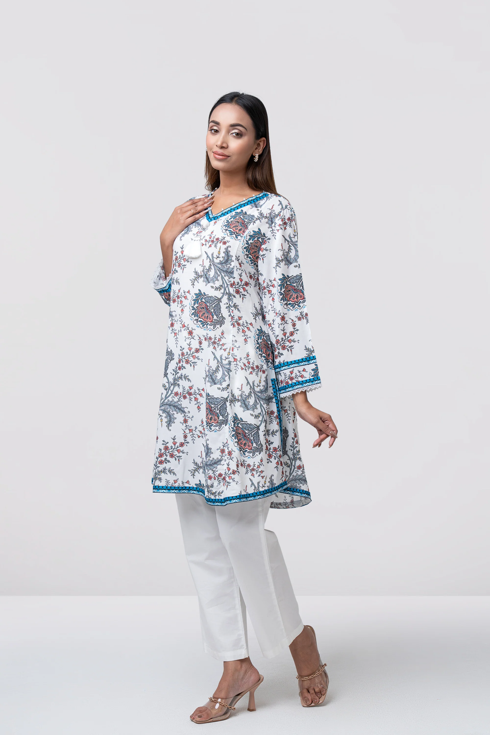 Smart Fit Viscose Ethnic Kurti - Image 13