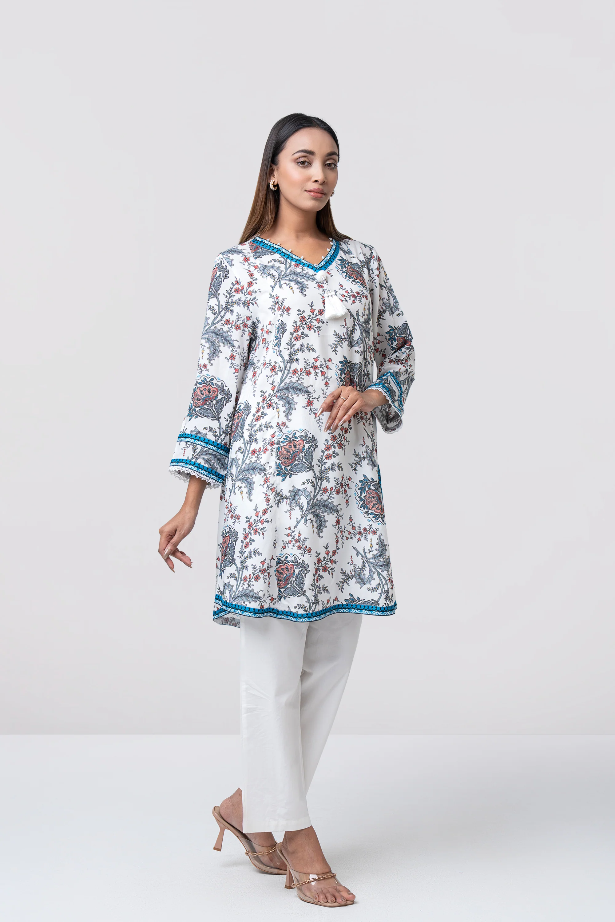 Smart Fit Viscose Ethnic Kurti - Image 14