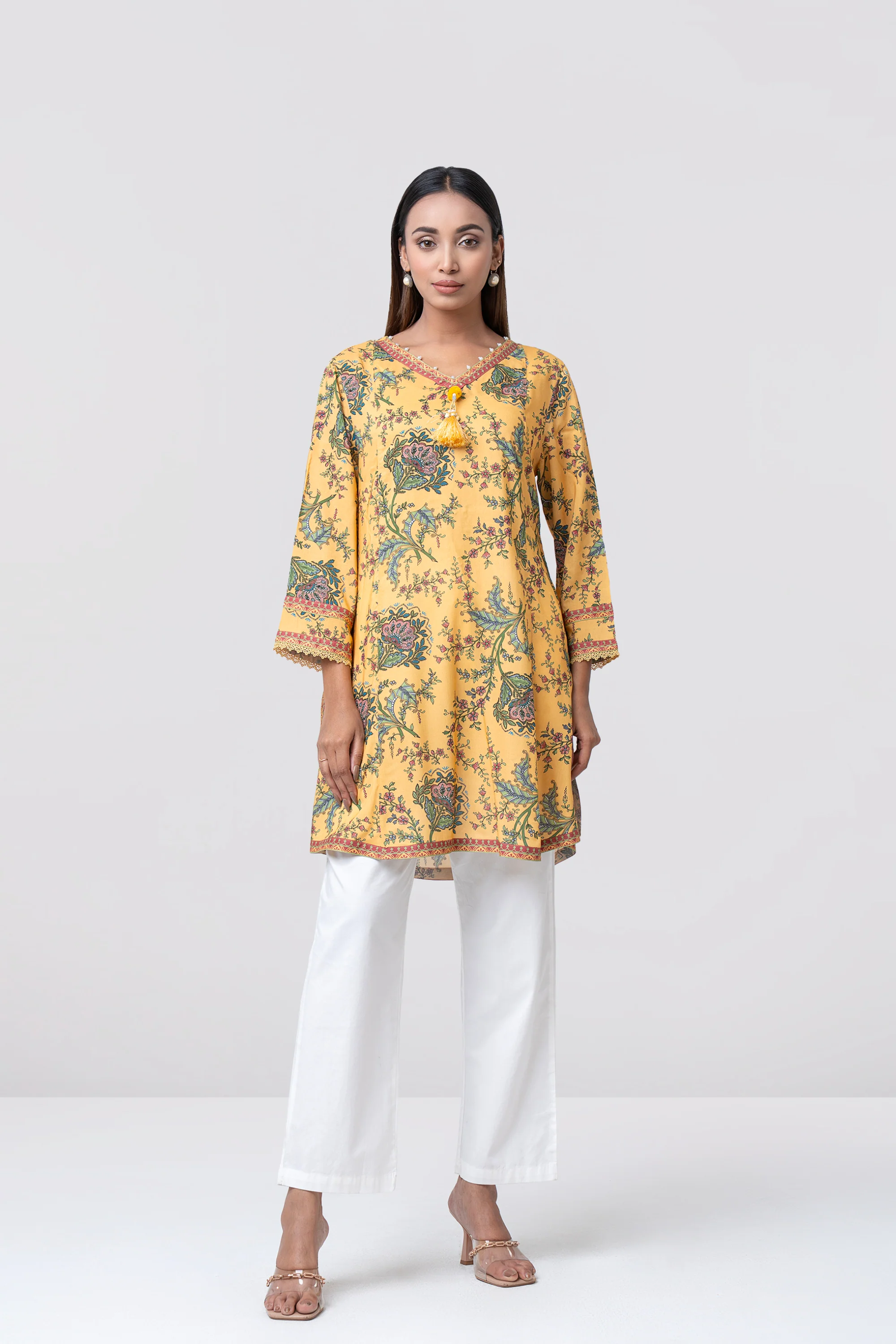 Smart Fit Viscose Ethnic Kurti - Image 2