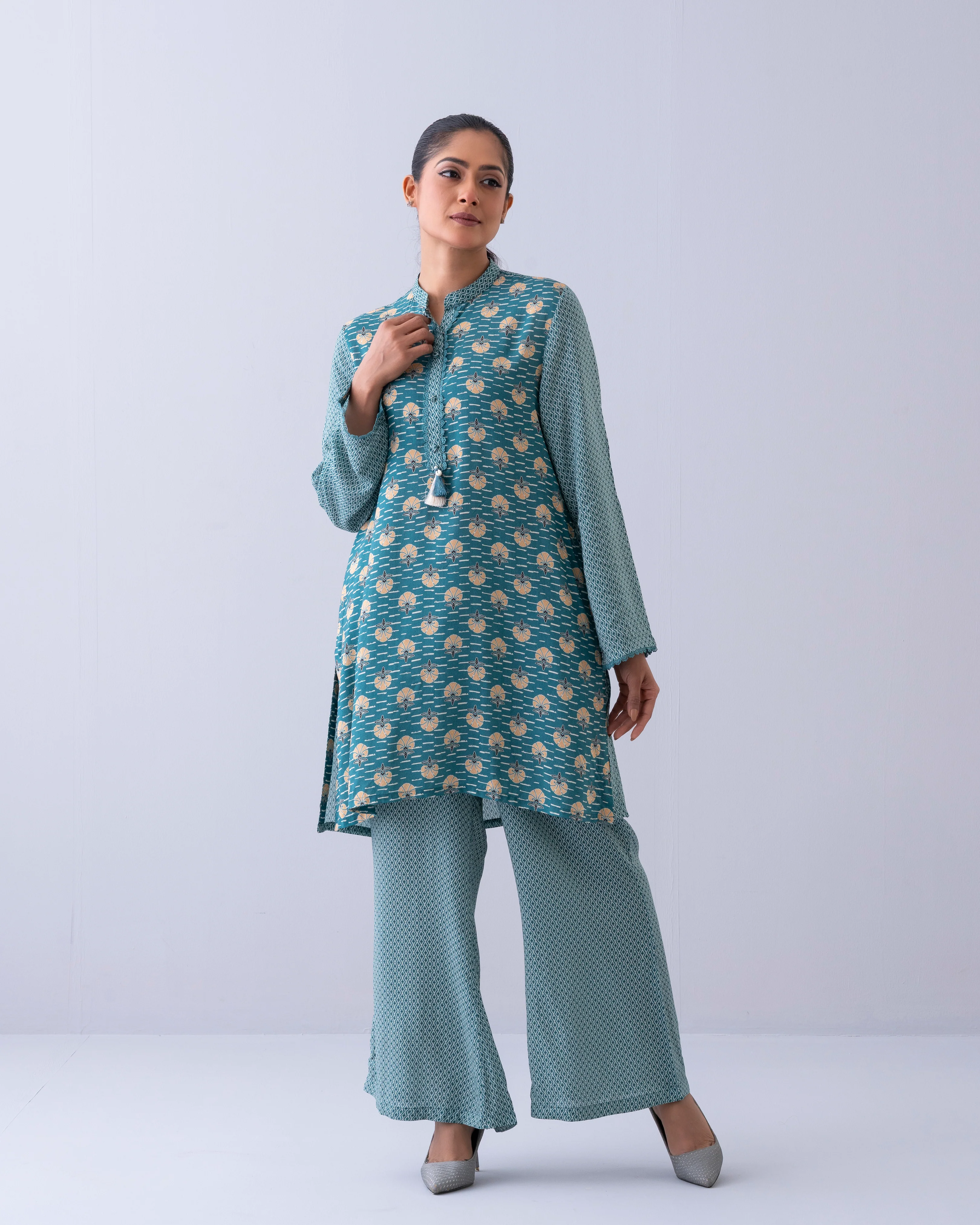 Smart Fit Allover Printed Ethnic Kurti