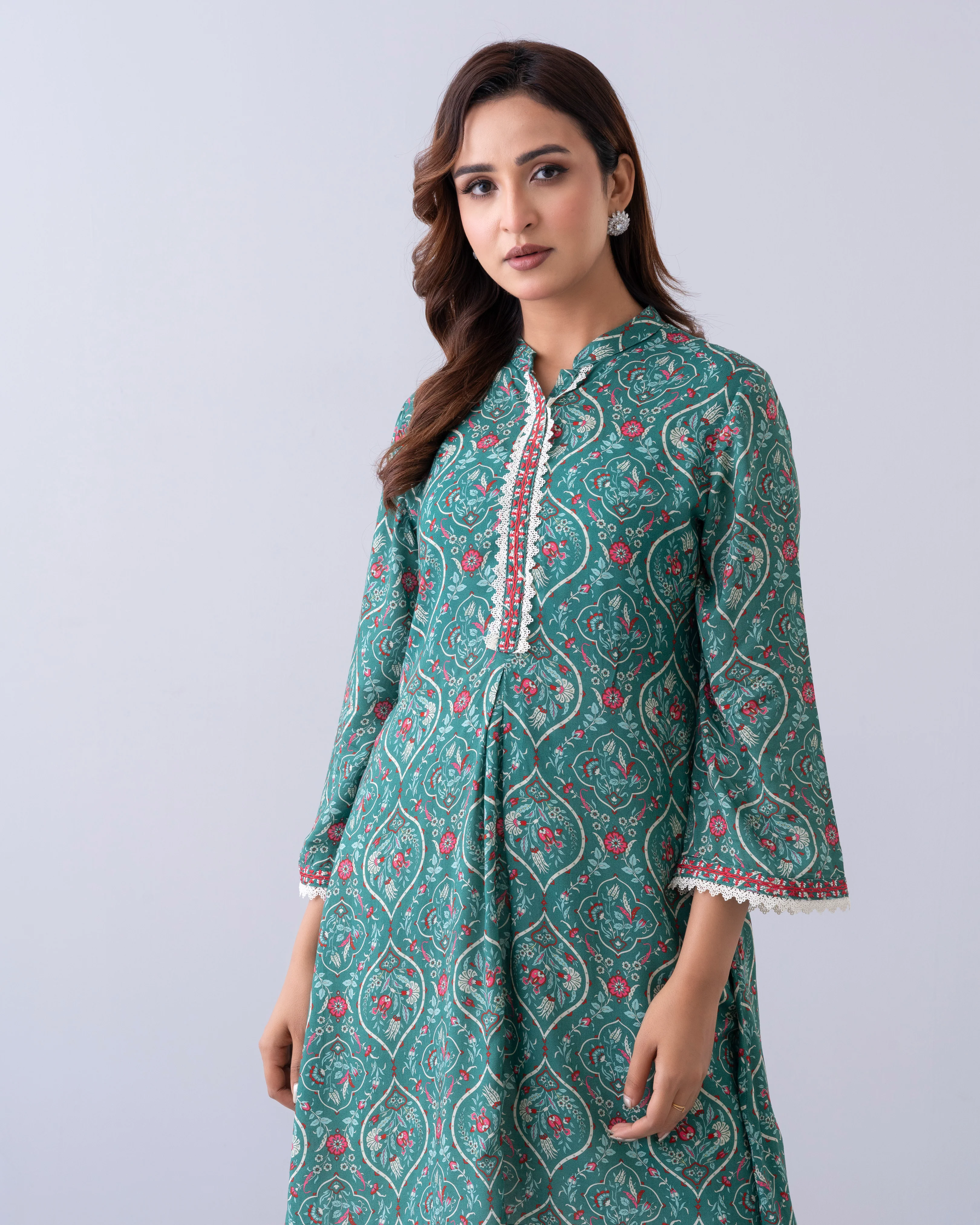 Smart Fit Printed Ethnic Kurti - Image 12