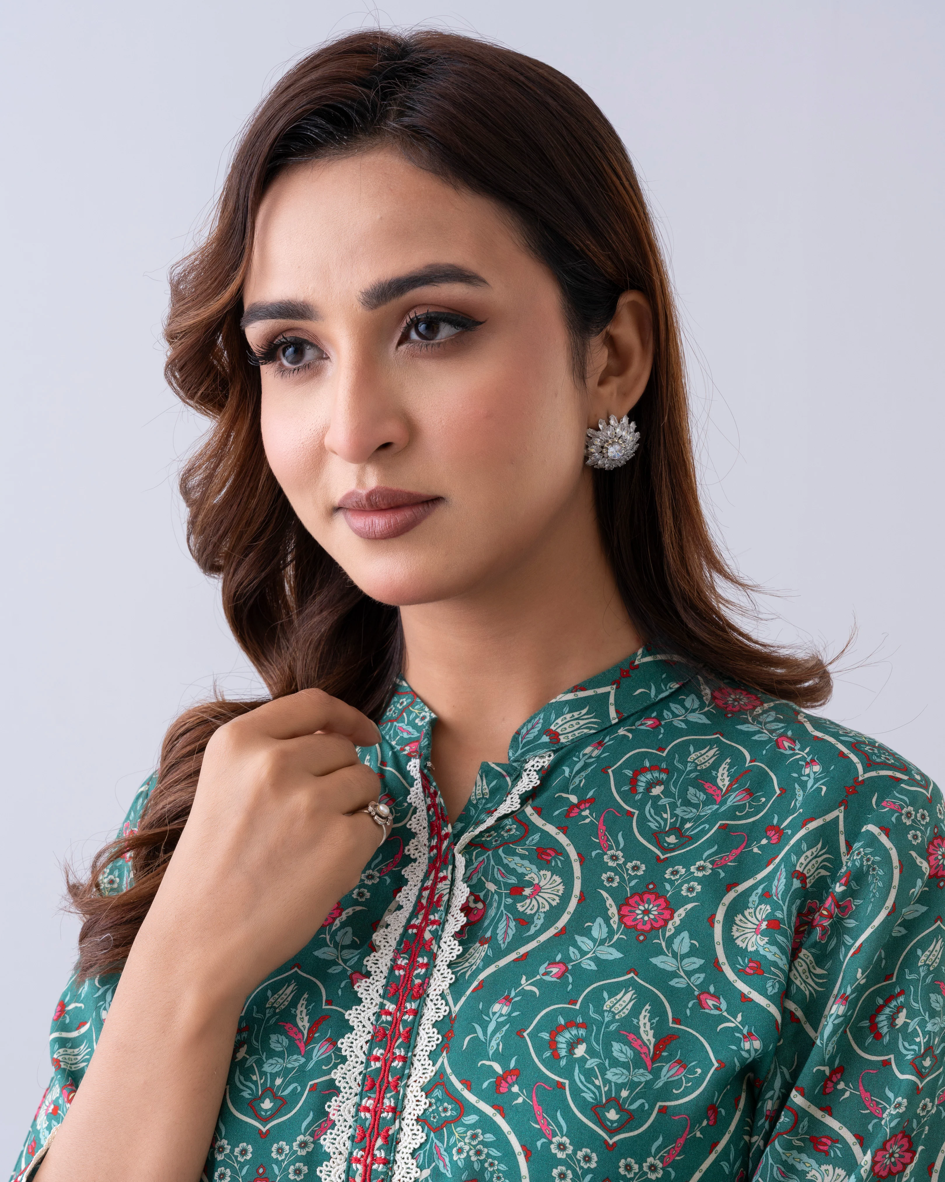 Smart Fit Printed Ethnic Kurti - Image 14