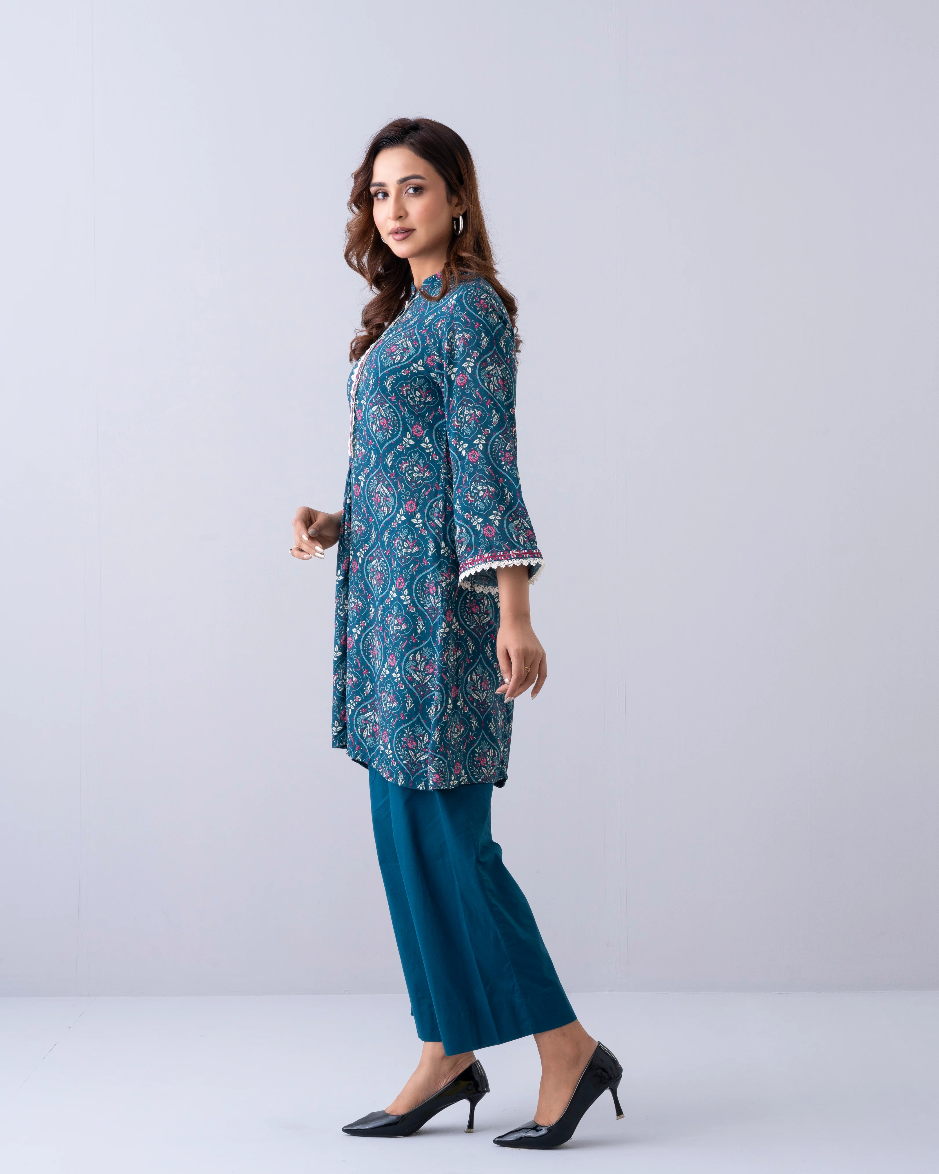 Smart Fit Printed Ethnic Kurti - Image 4