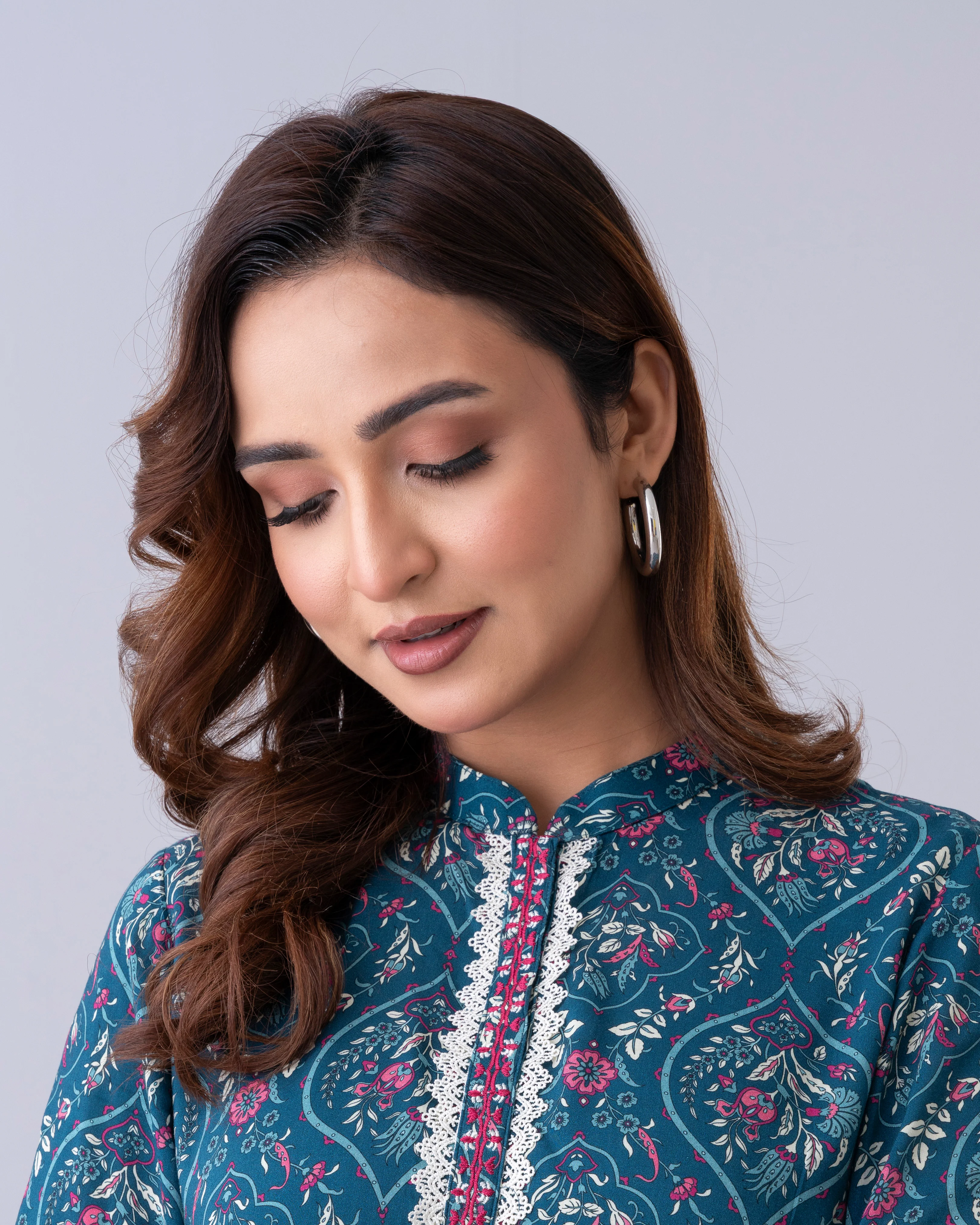 Smart Fit Printed Ethnic Kurti - Image 6