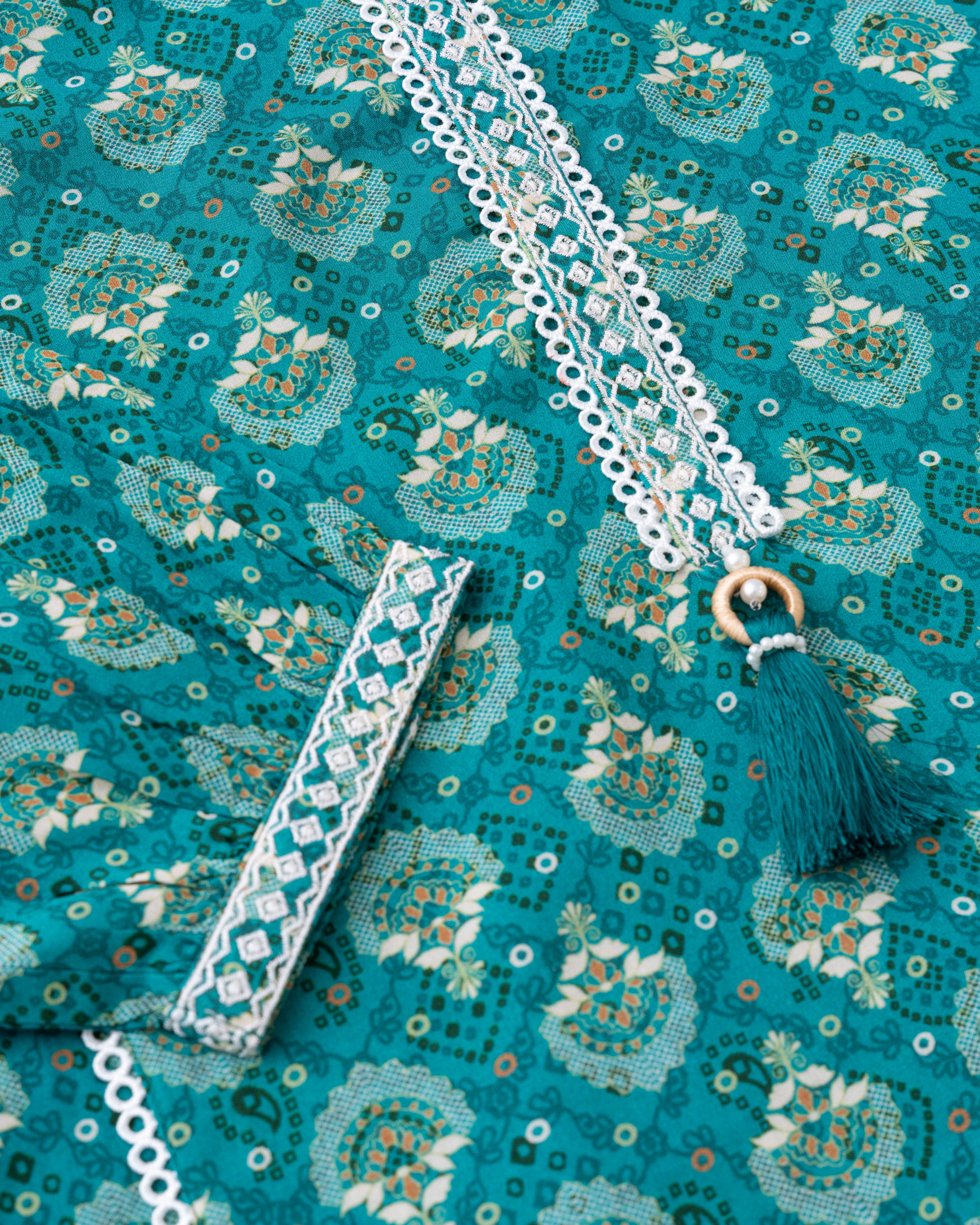 Relaxed Fit Printed Ethnic Kurti - Image 13