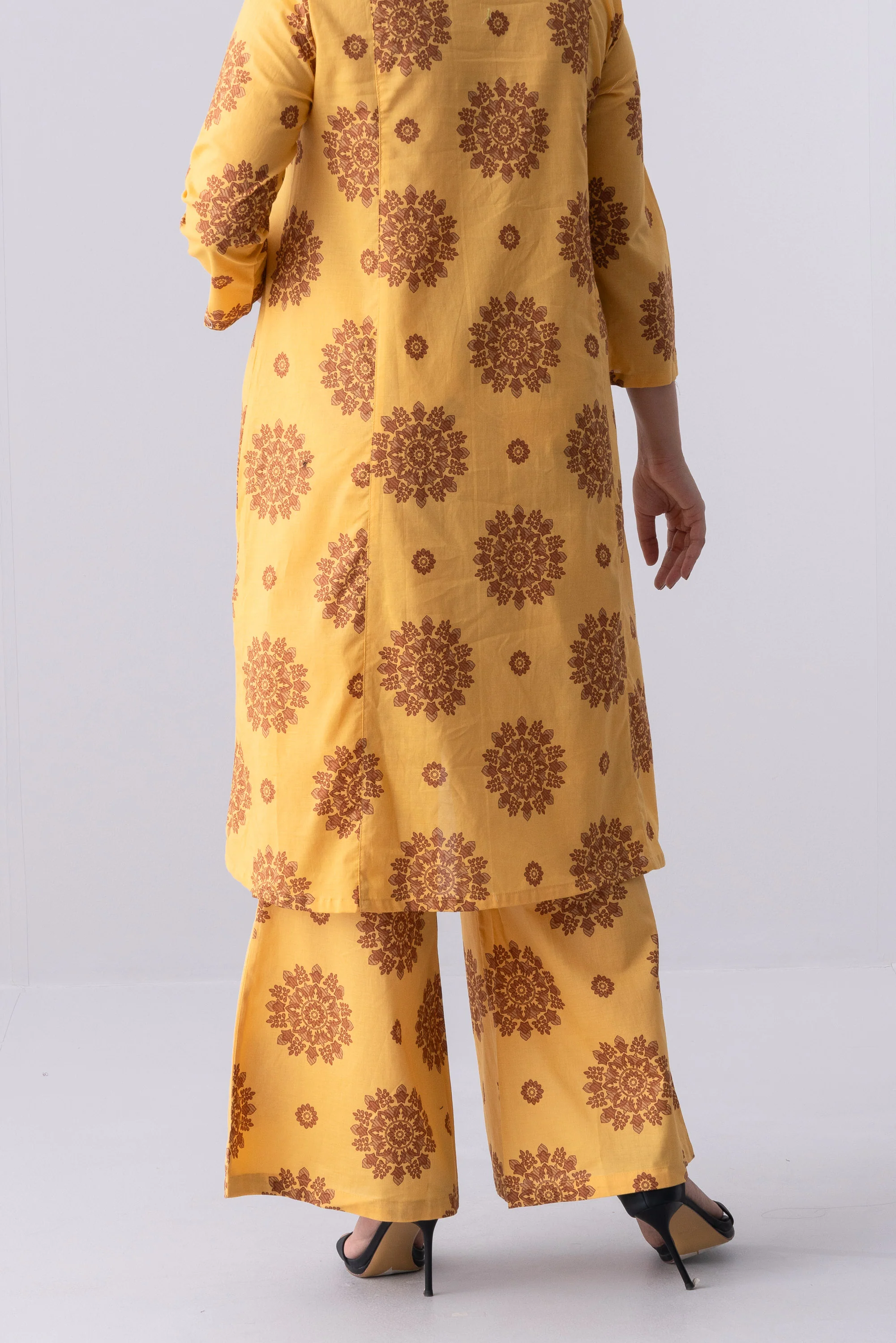 Bell Bottom Cotton Ethnic Pants - Image 4