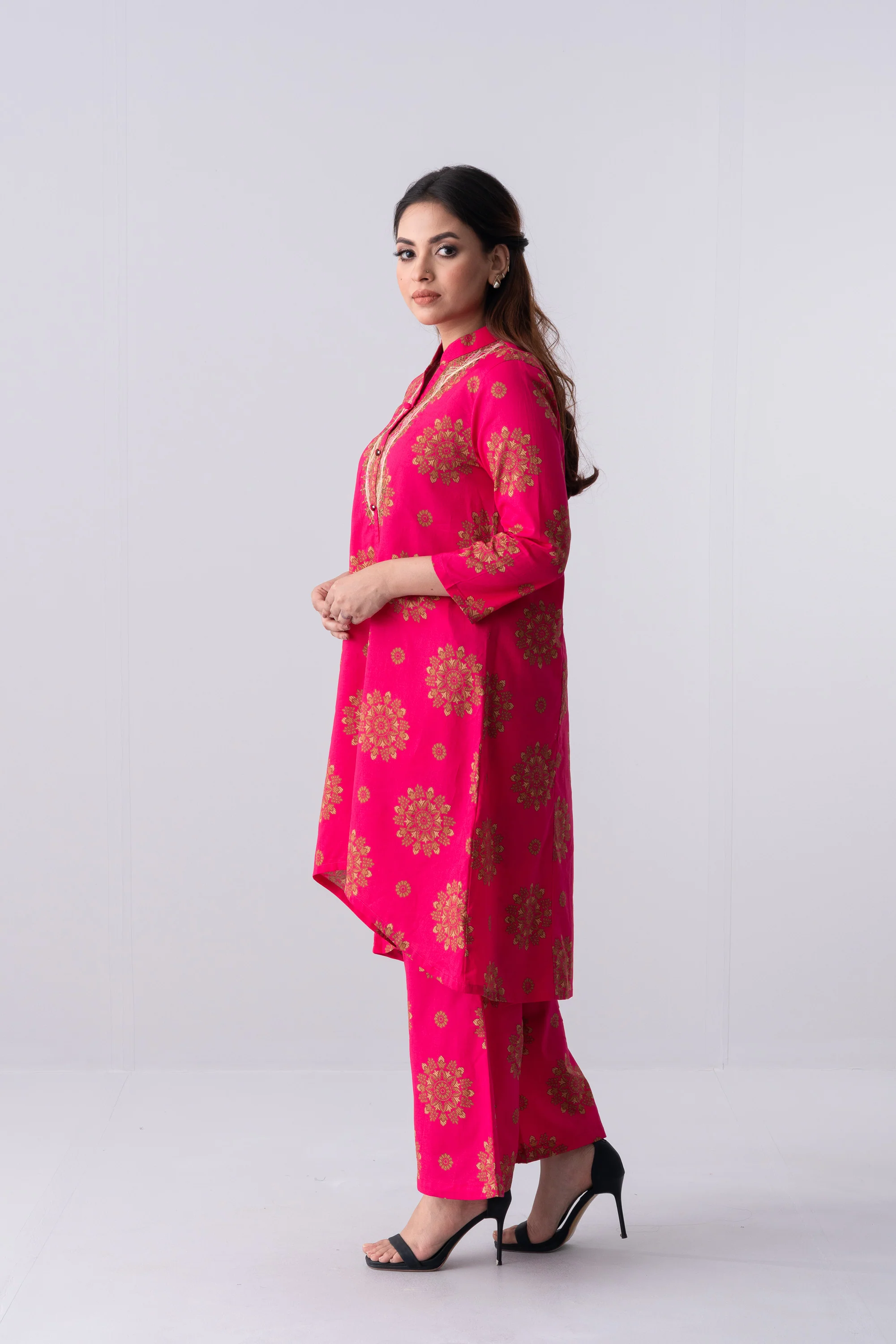 Bell Bottom Cotton Ethnic Pants - Image 7