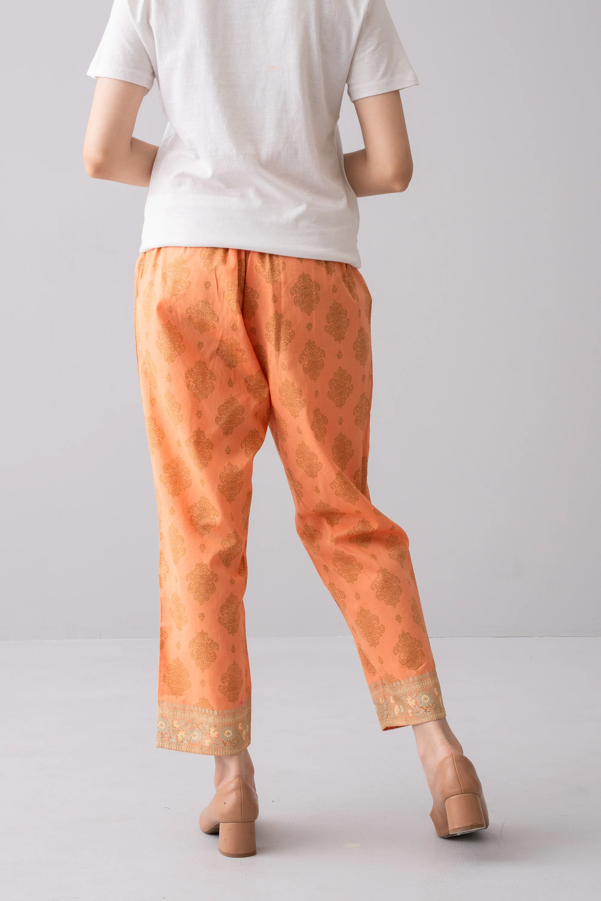Smart Fit Reactive Printed Ethnic Pants - Image 11
