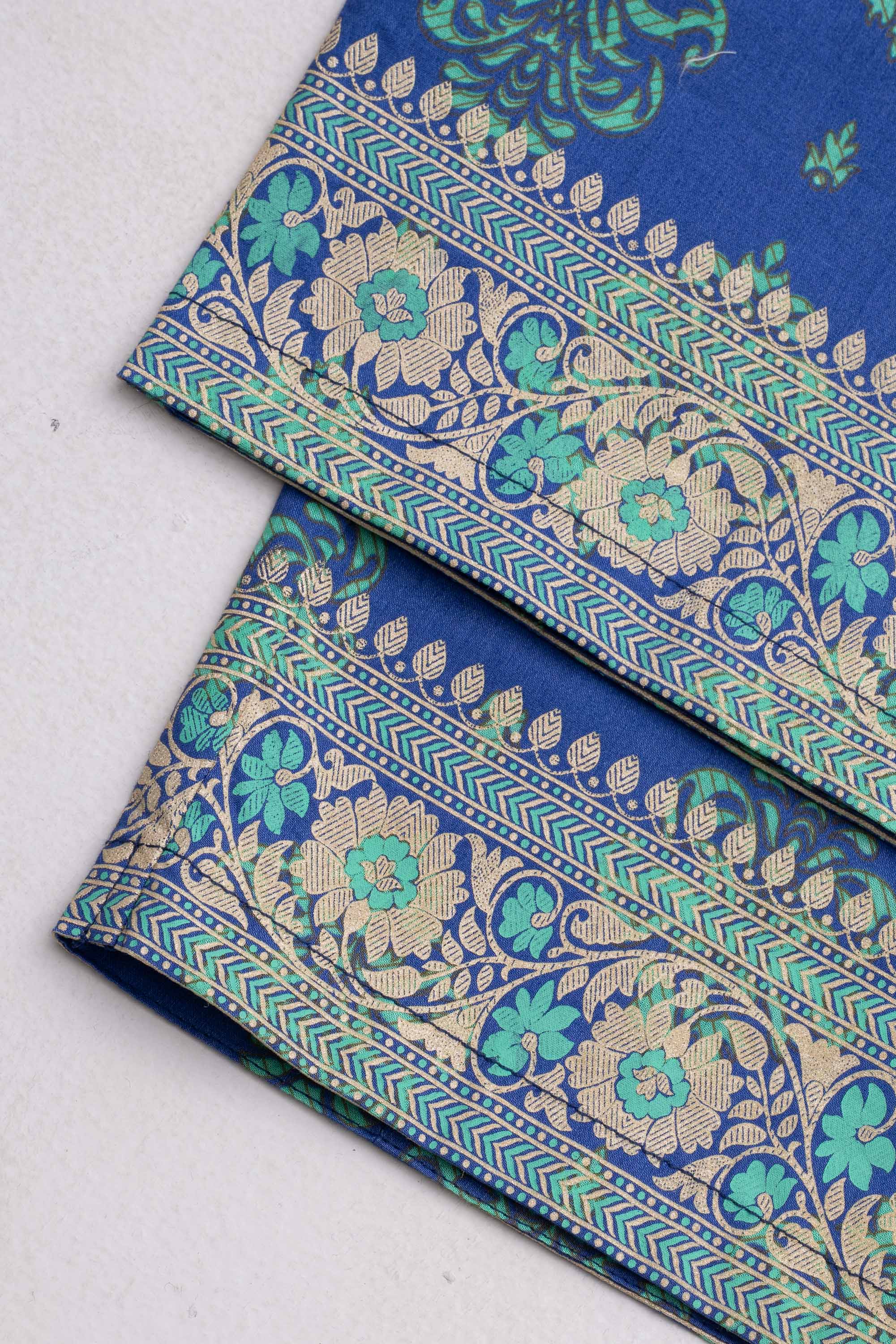 Smart Fit Reactive Printed Ethnic Pants - Image 6
