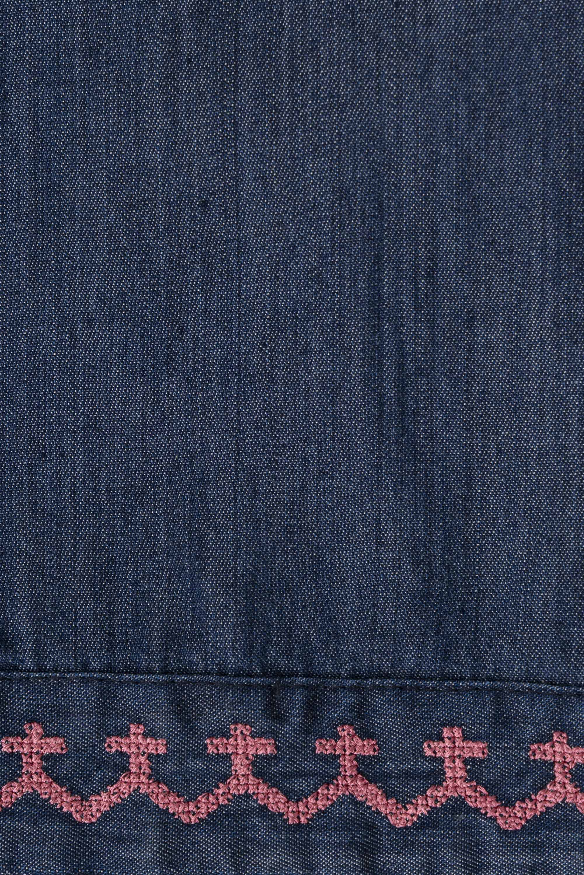 Relaxed Fit Denim-Style Ethnic Pants - Image 12