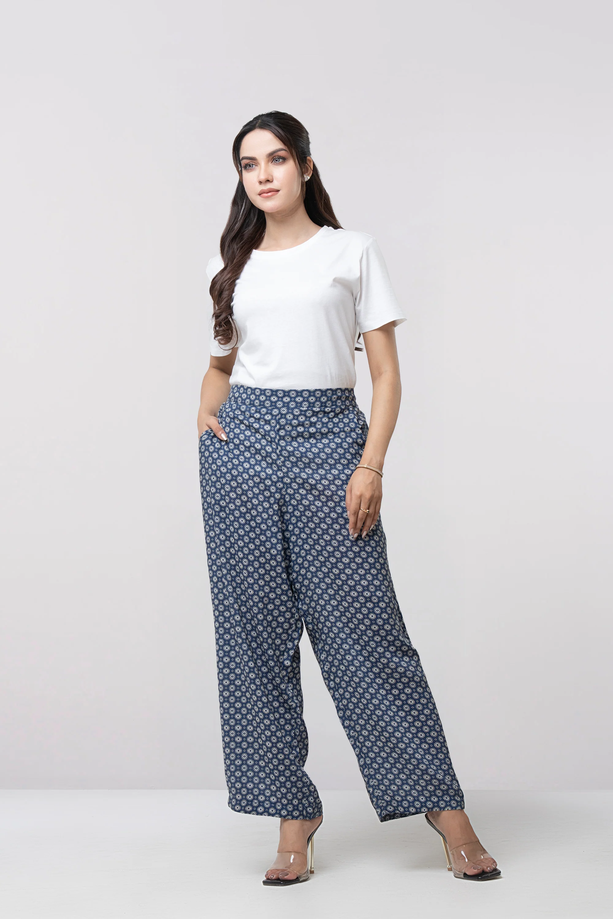 Relaxed Fit Printed Ethnic Pants - Image 8