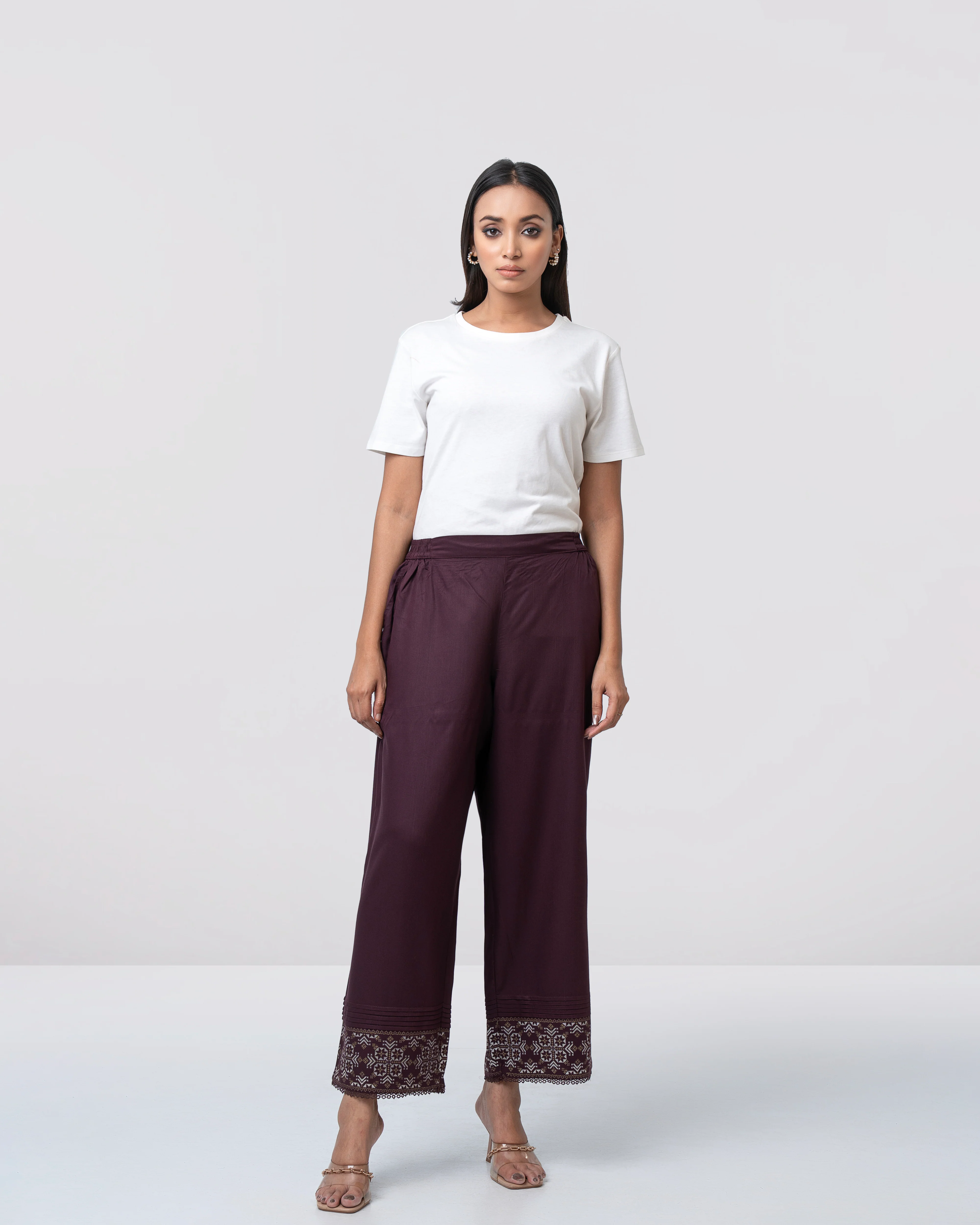 Relaxed Fit Ethnic Pants - Image 2