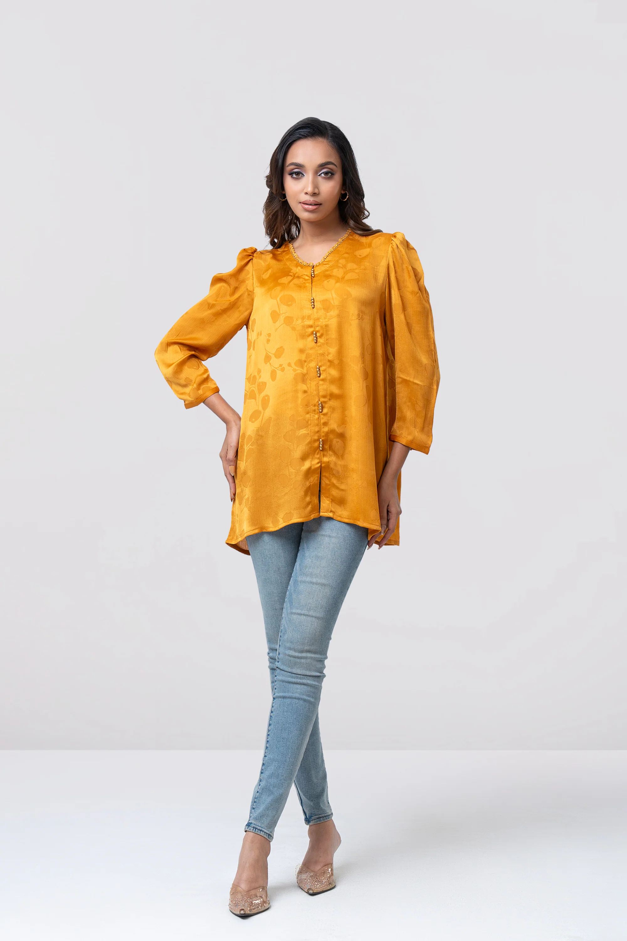 Regular Fit Georgette Fashion Top - Image 6