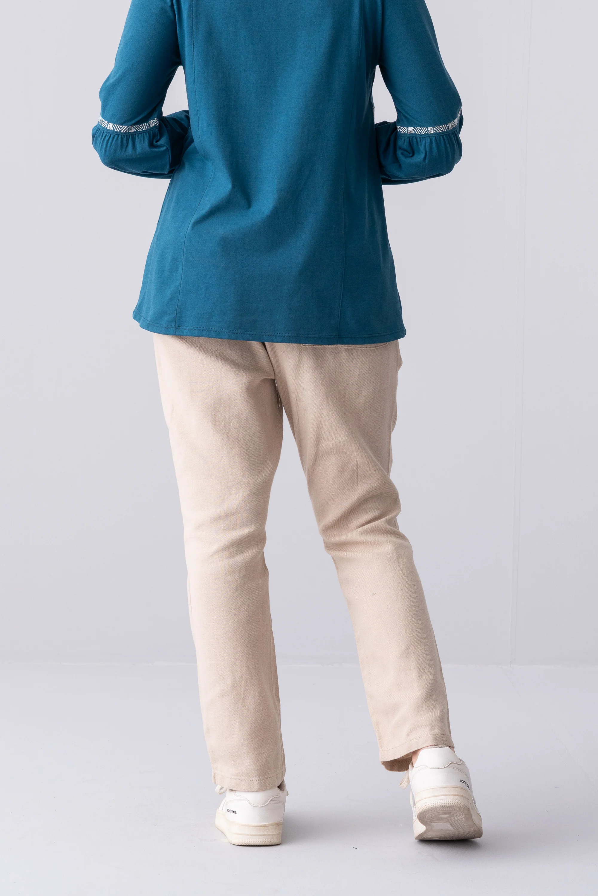 Regular Fit Twill Pants - Image 3