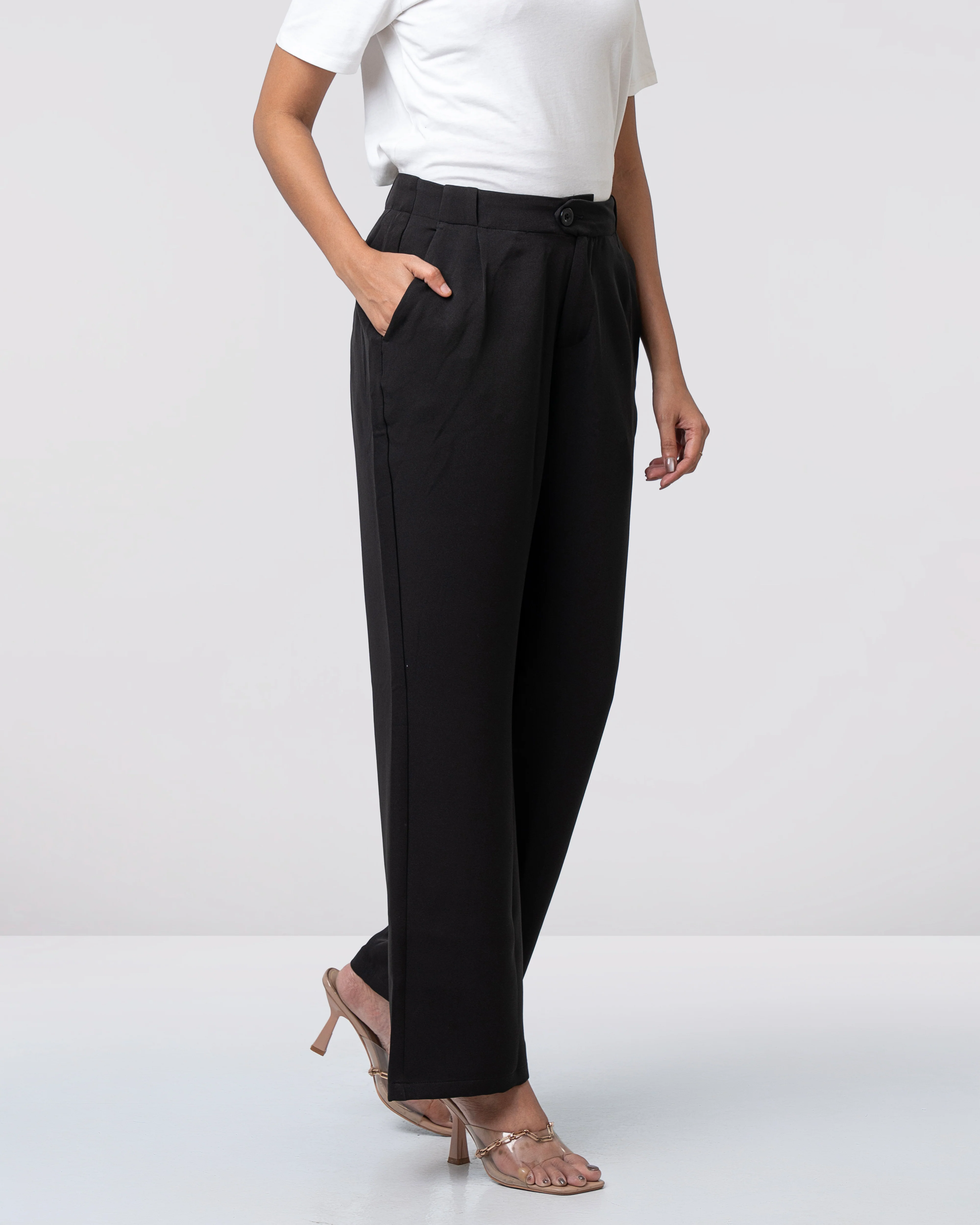 Straight fit twill pant - Image 4