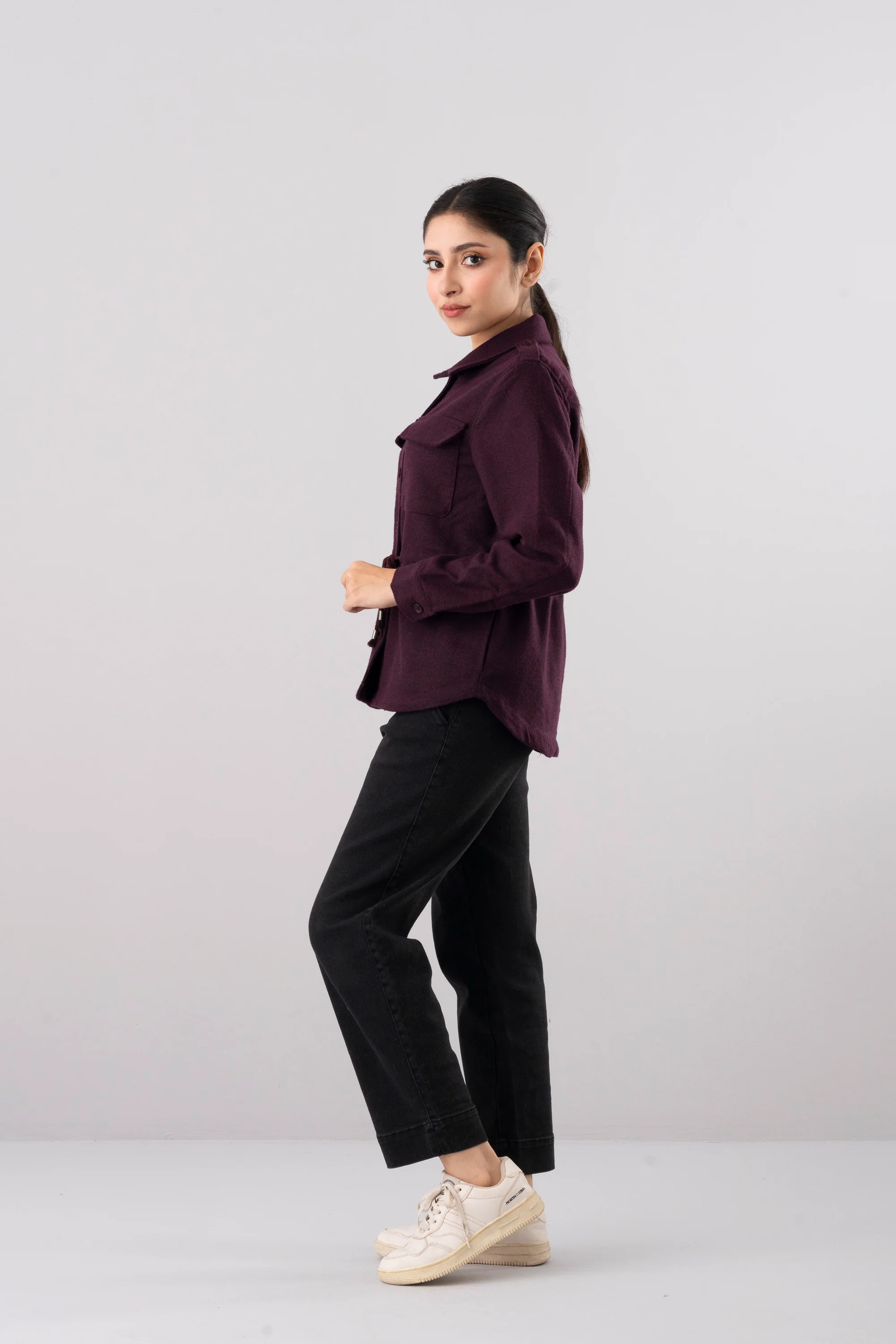 Regular Fit Woven Jacket - Image 3
