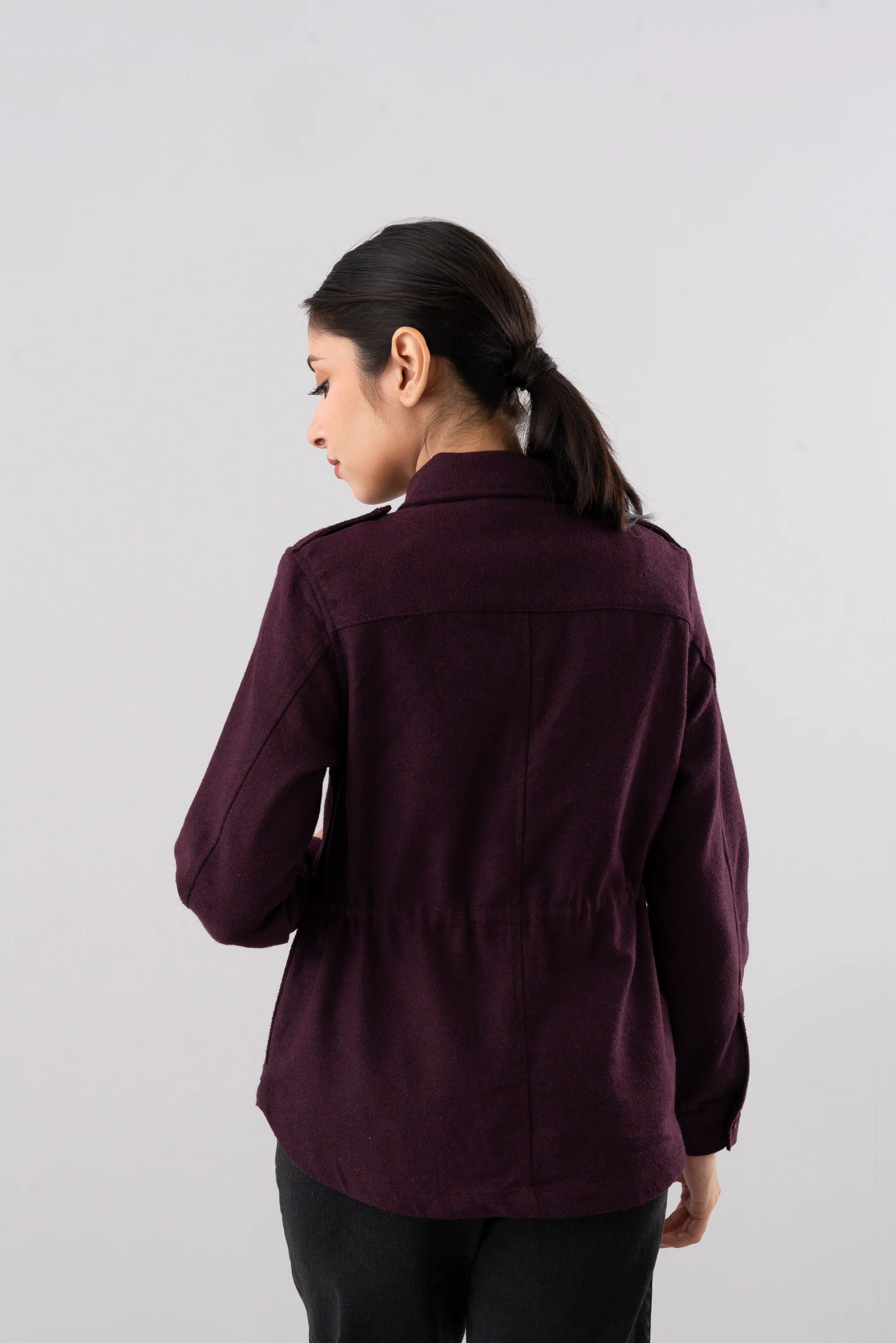 Regular Fit Woven Jacket - Image 4