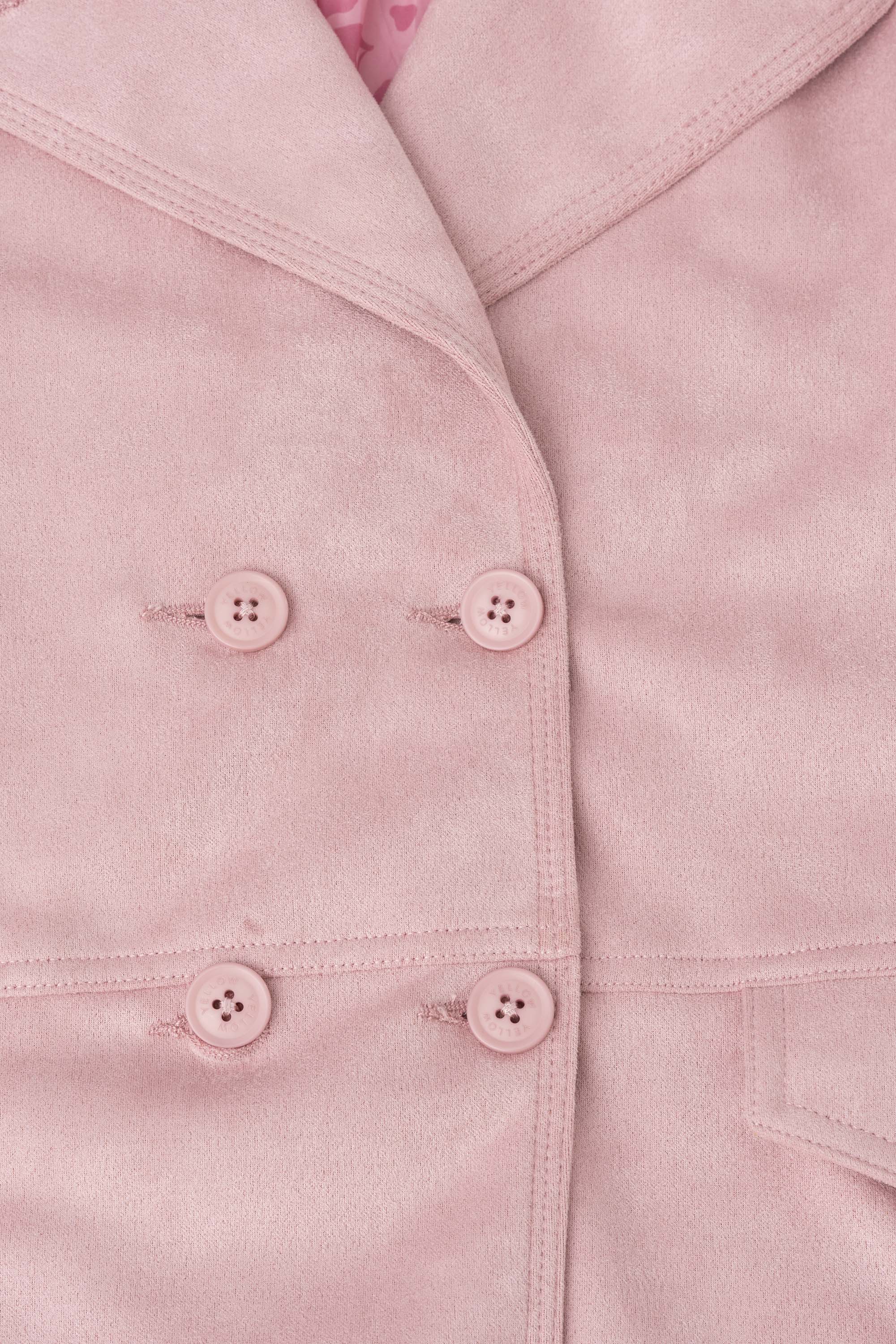Double-Breasted Suede Jacket - Image 6
