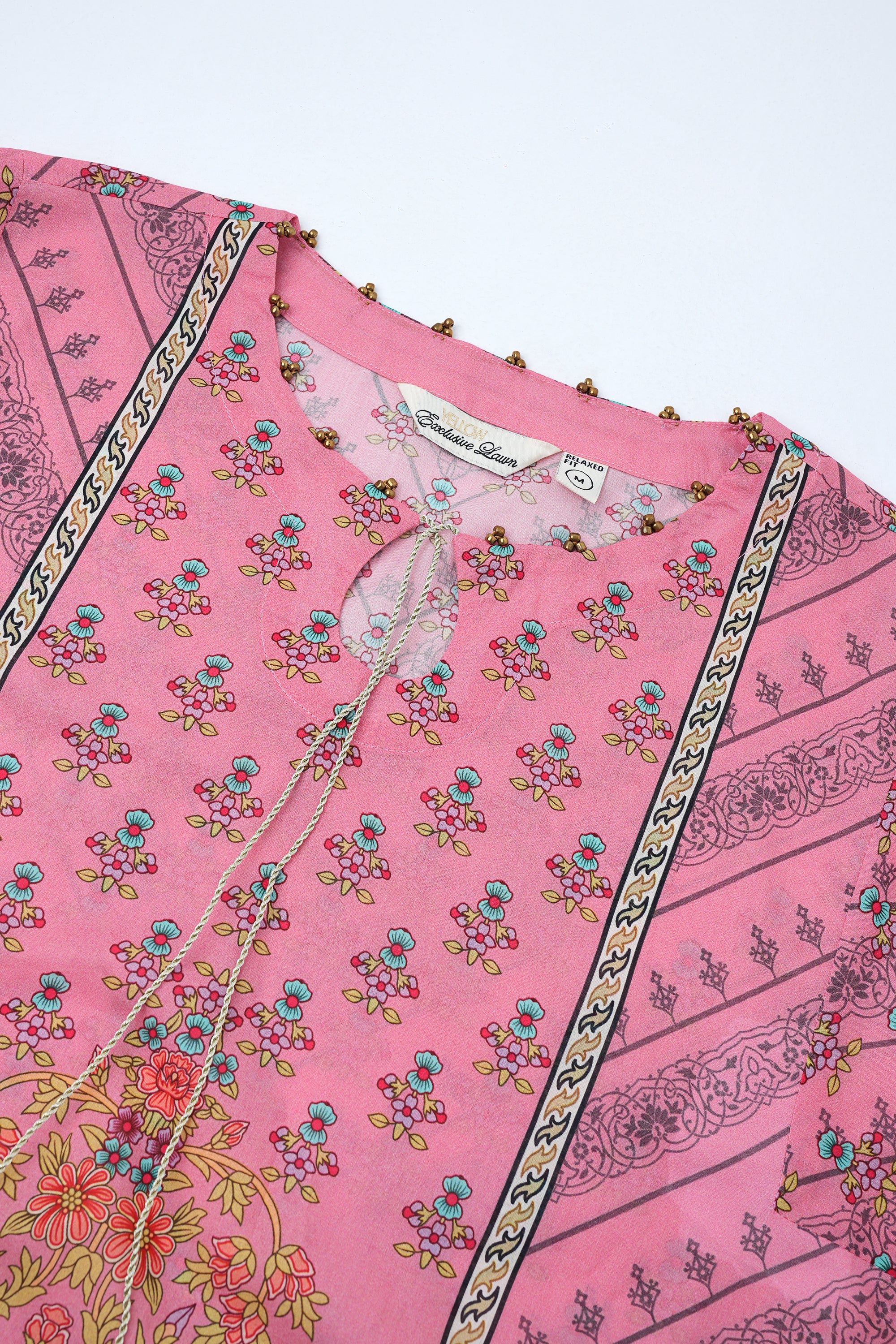 Relaxed Fit Printed Lawn Kurta - Image 7