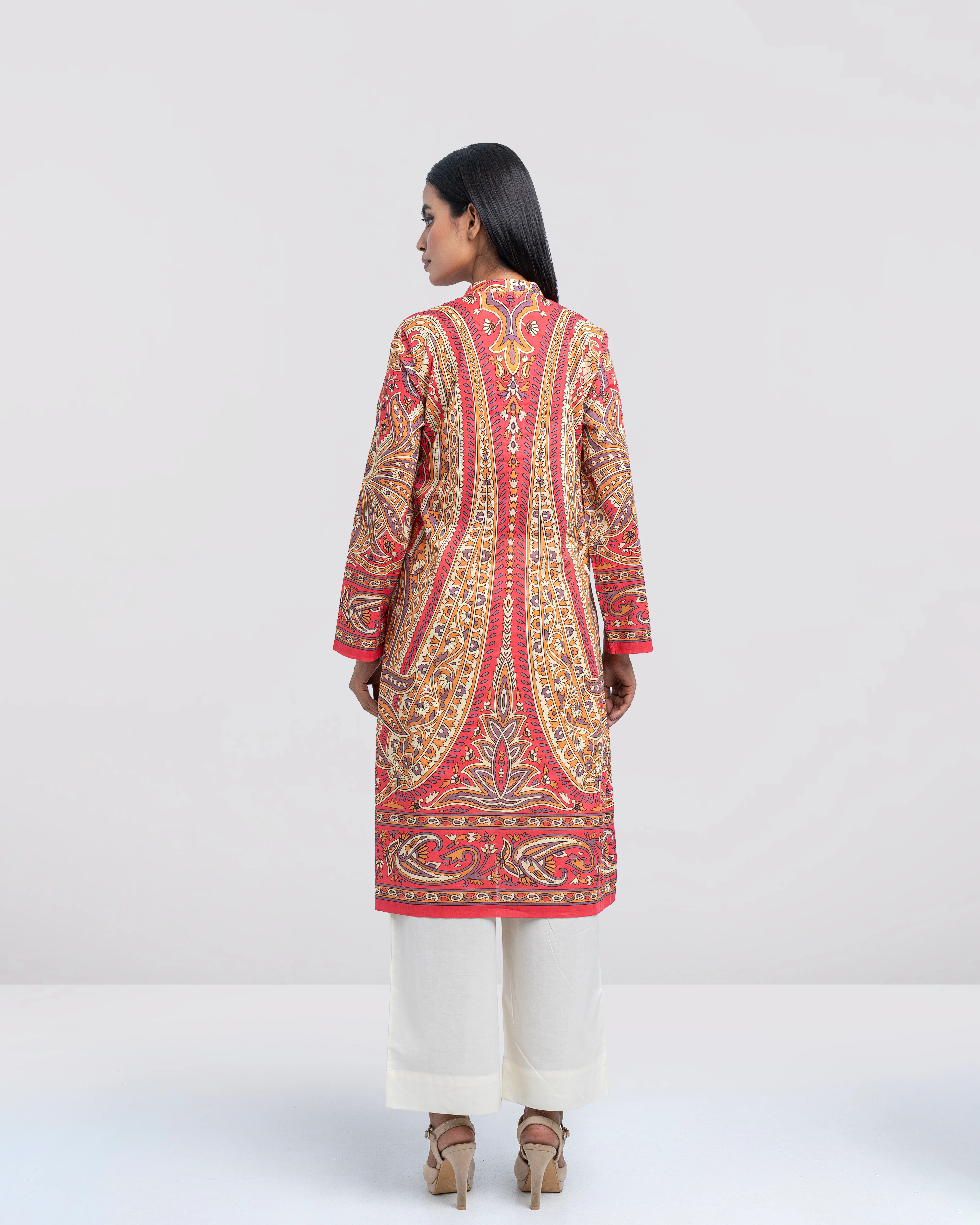 Smart Fit Printed One-Piece Lawn Kurta - Image 11