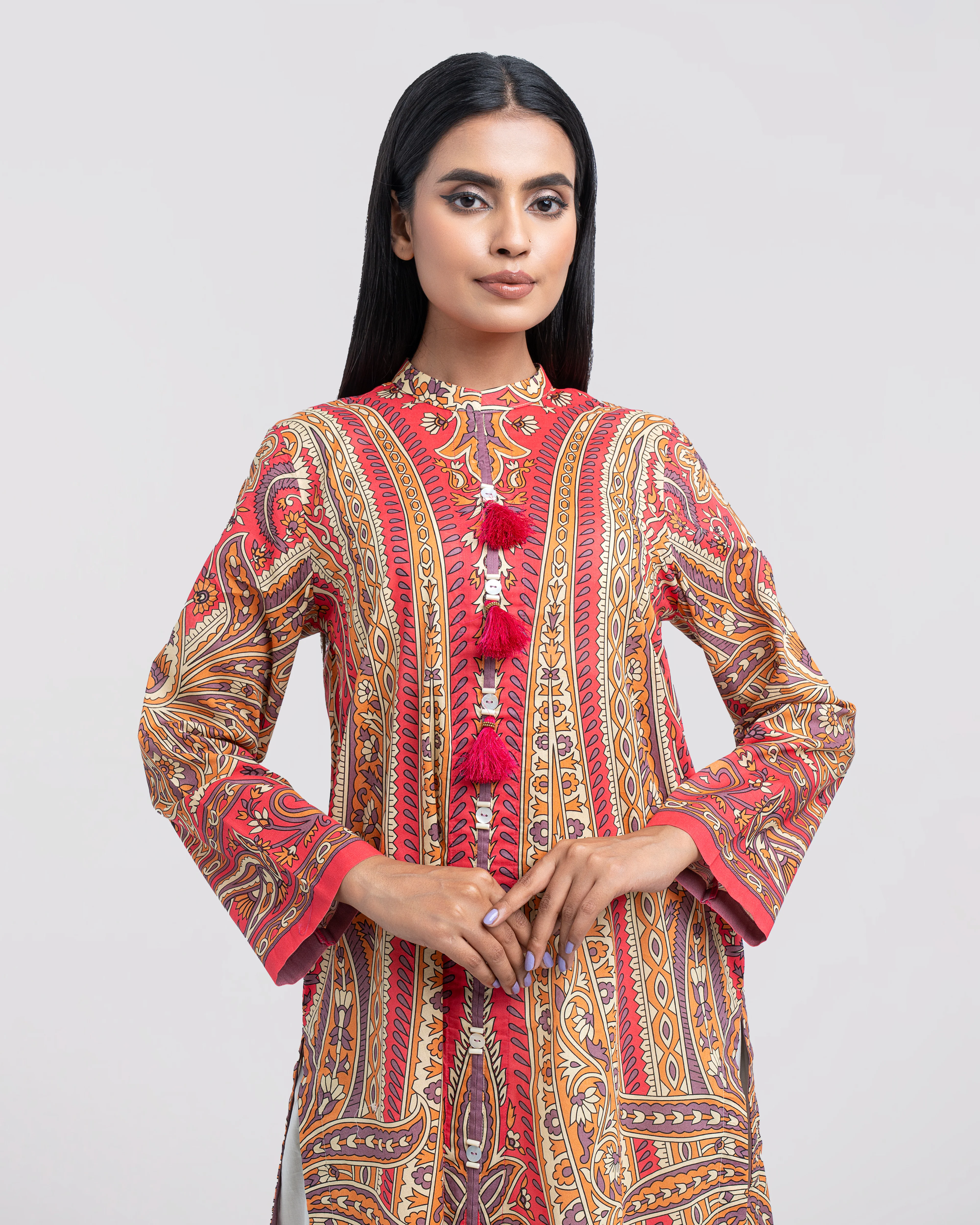 Smart Fit Printed One-Piece Lawn Kurta - Image 12