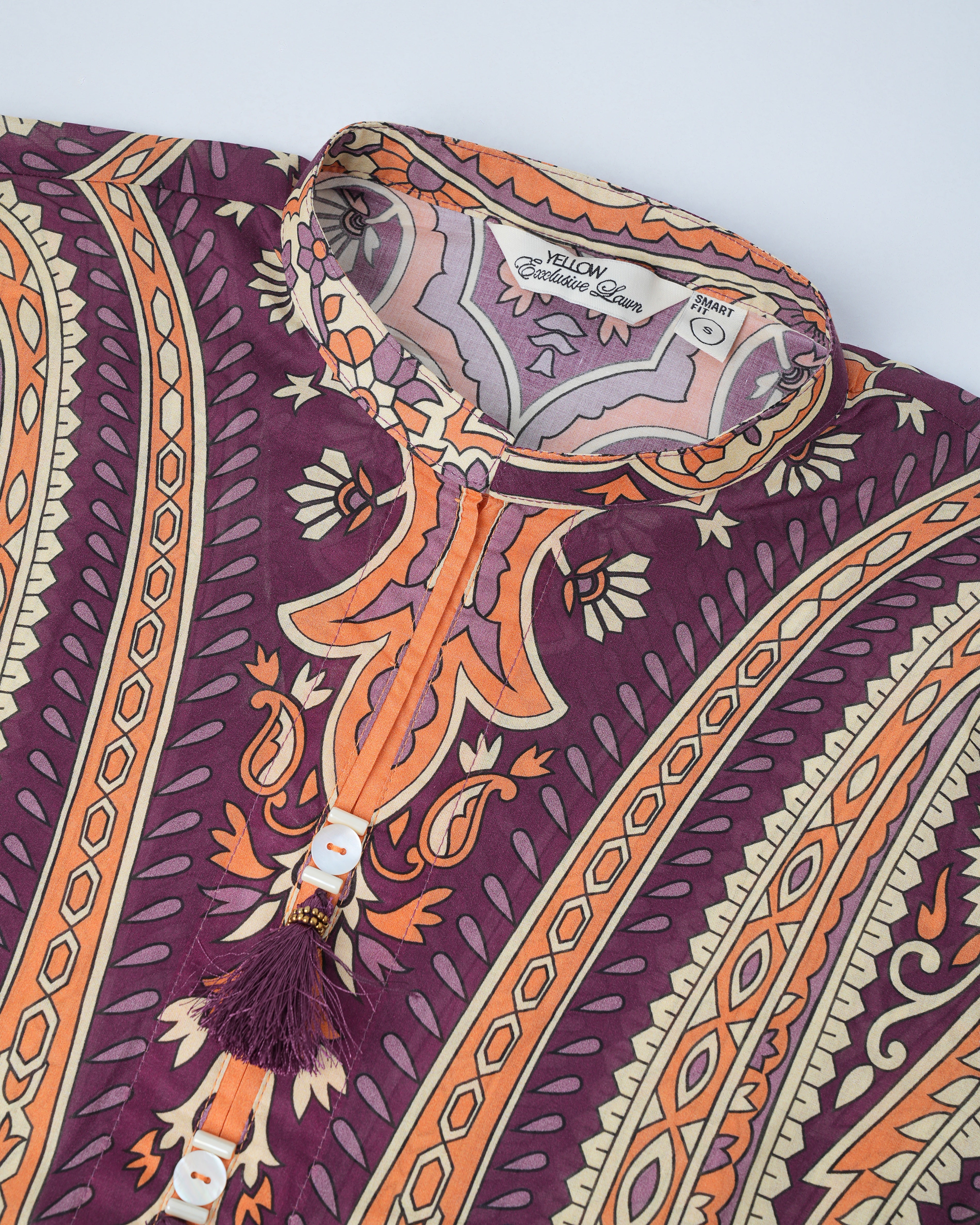 Smart Fit Printed One-Piece Lawn Kurta - Image 7