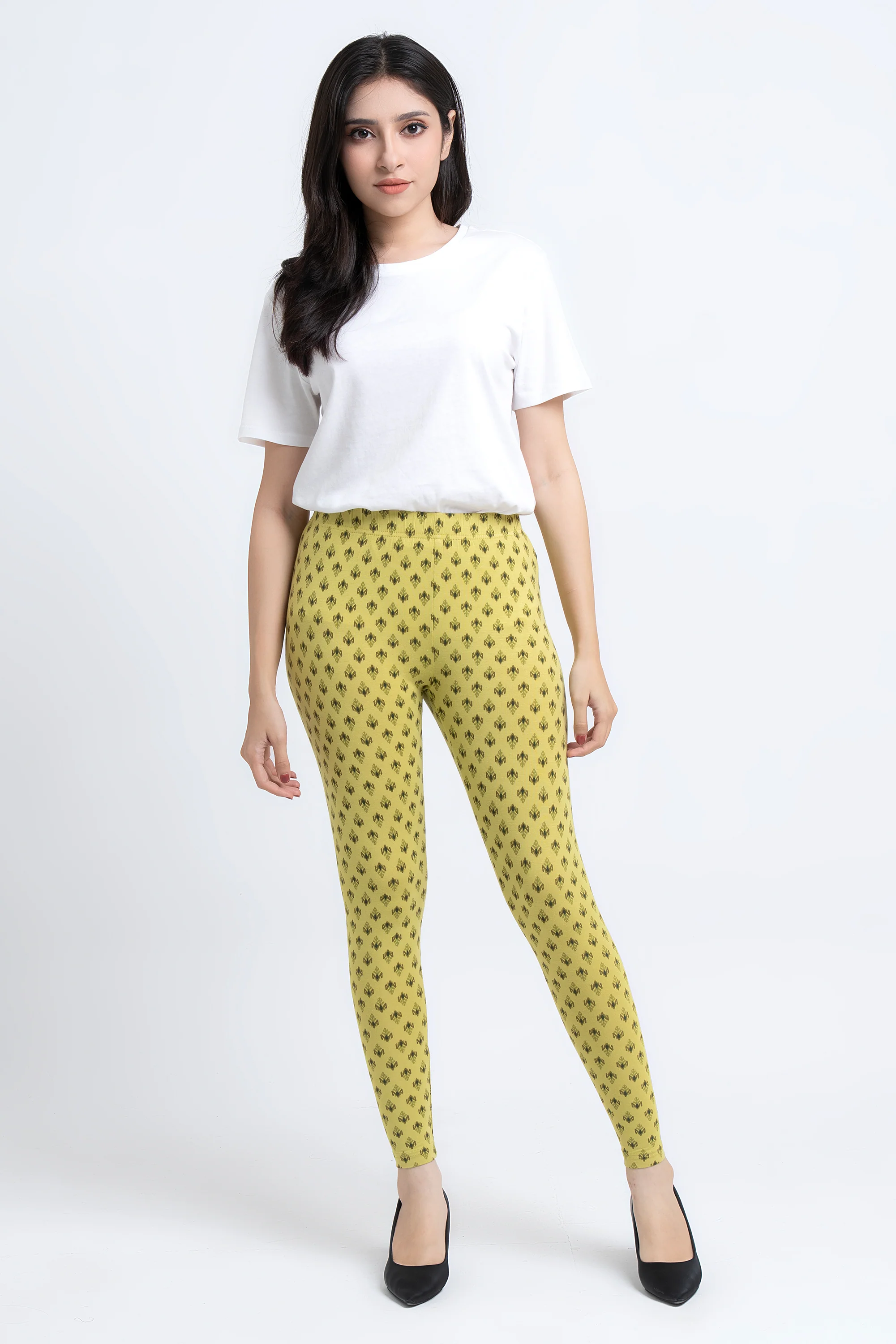 Printed Spandex Fashion Leggings - Image 2