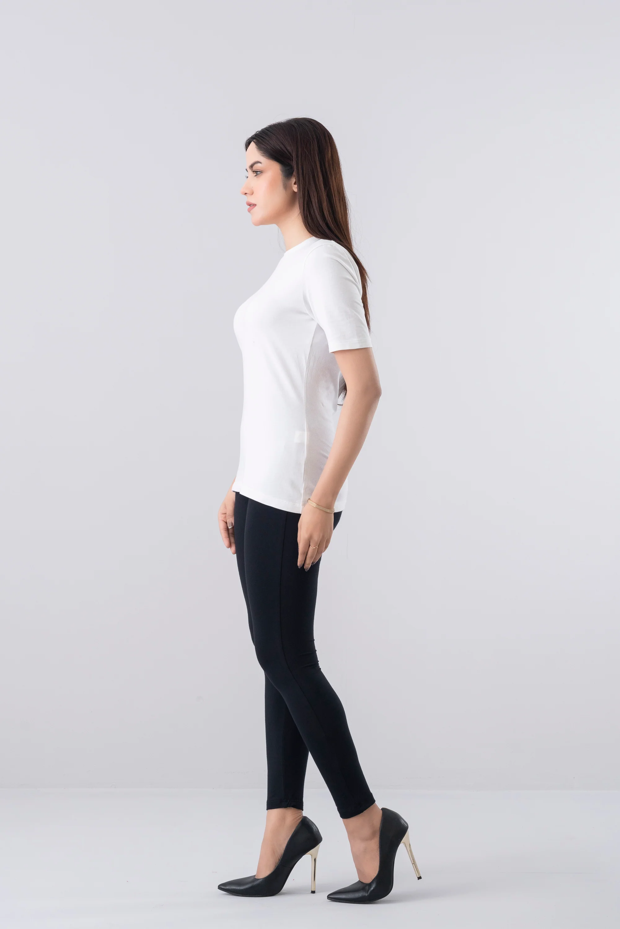 Women’s Knitted Basic Leggings - Image 3
