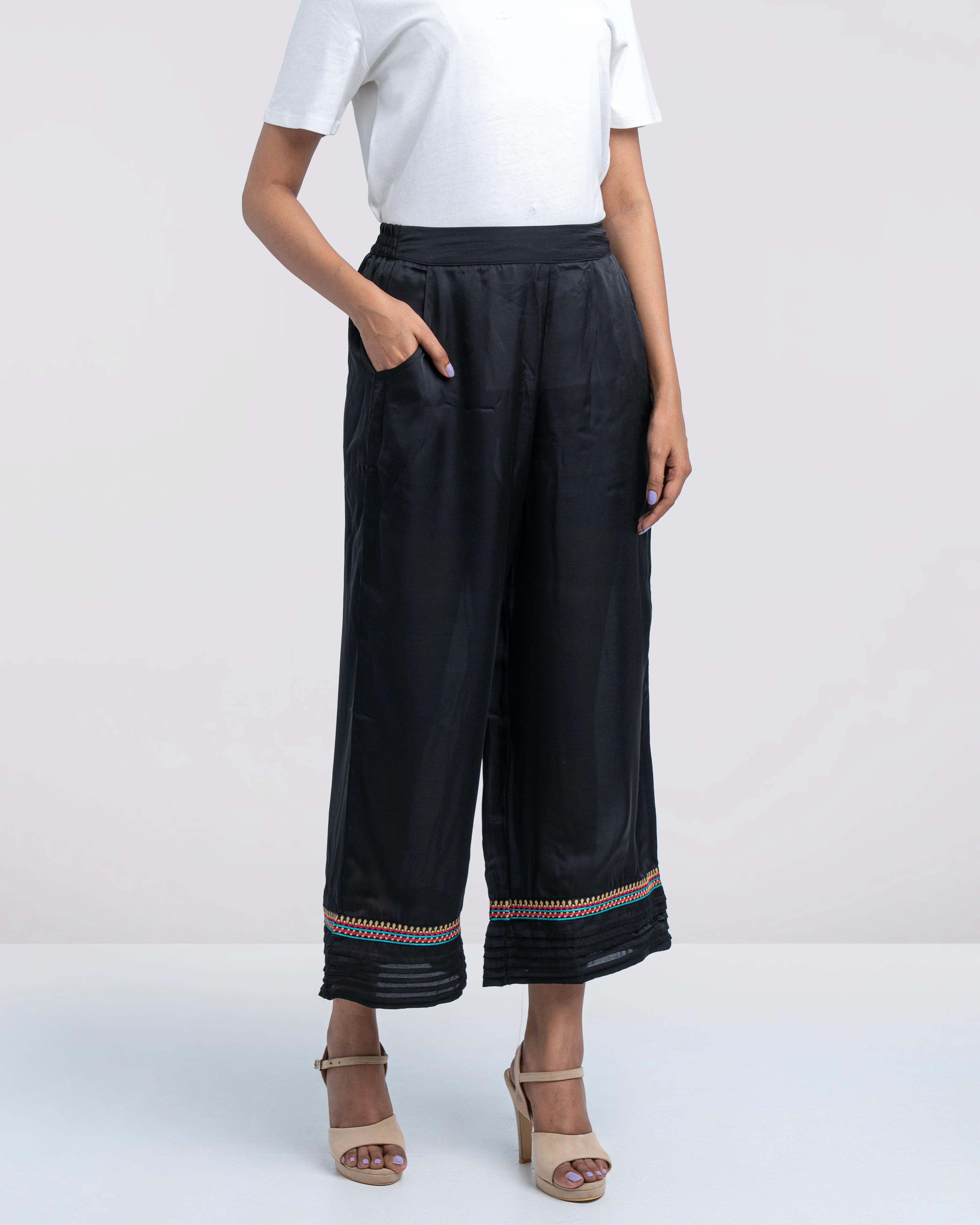 Relaxed Fit Palazzo - Image 9