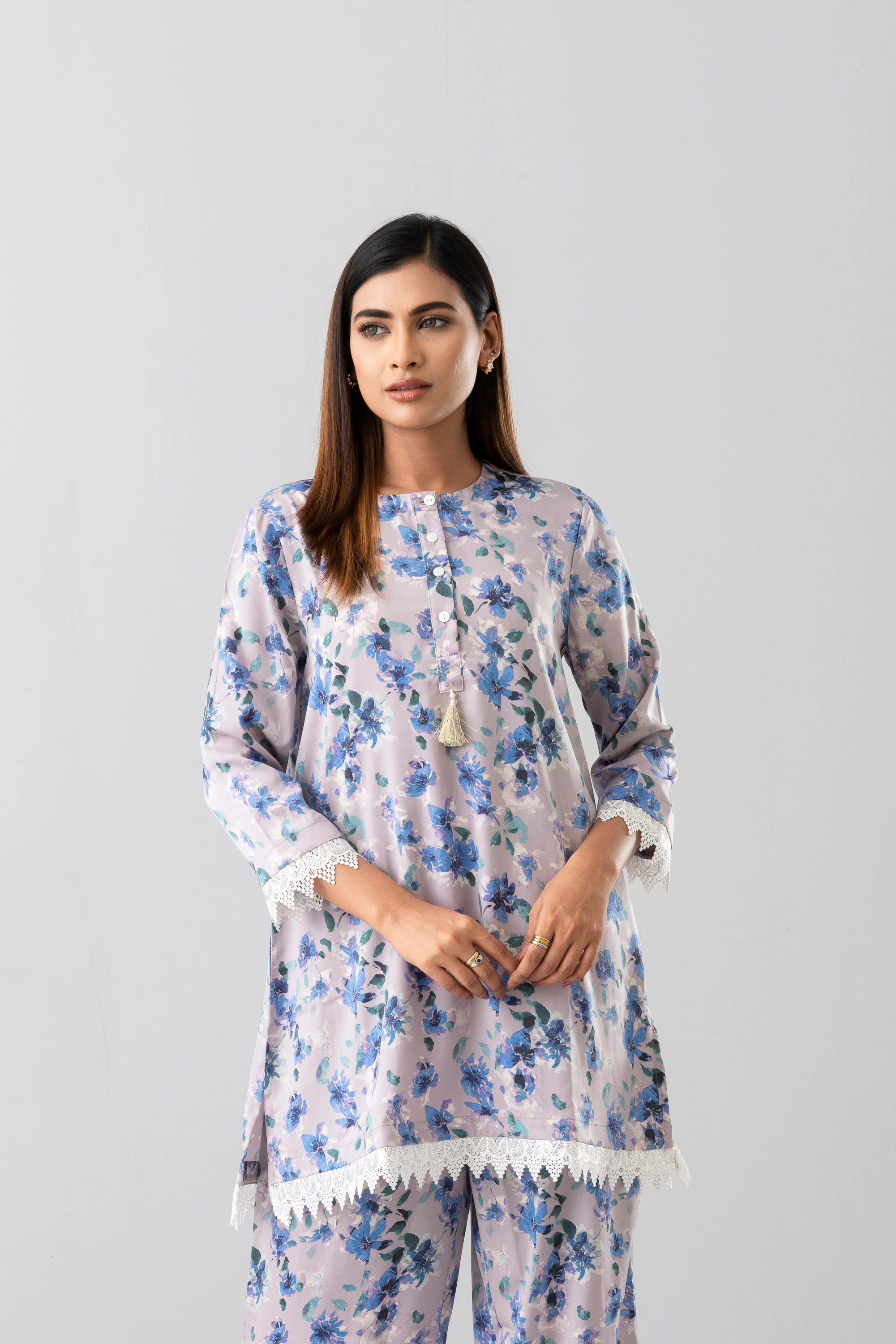 Two-Piece Floral Set - Mystika - Image 3